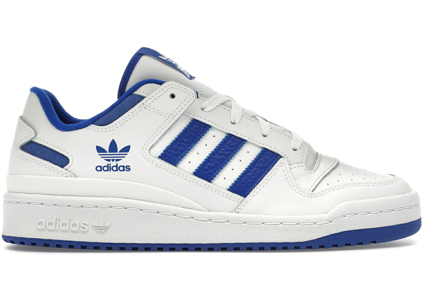 アディダス 討論会 中核グループ 白いこと 白いこと 青碧 青色 スニーカー メンズ ADIDAS FORUM LOW CL CORE WHITE ROYAL BLUE / CORE WHITE ROYAL BLUE CORE WHITE 靴-メンズ靴