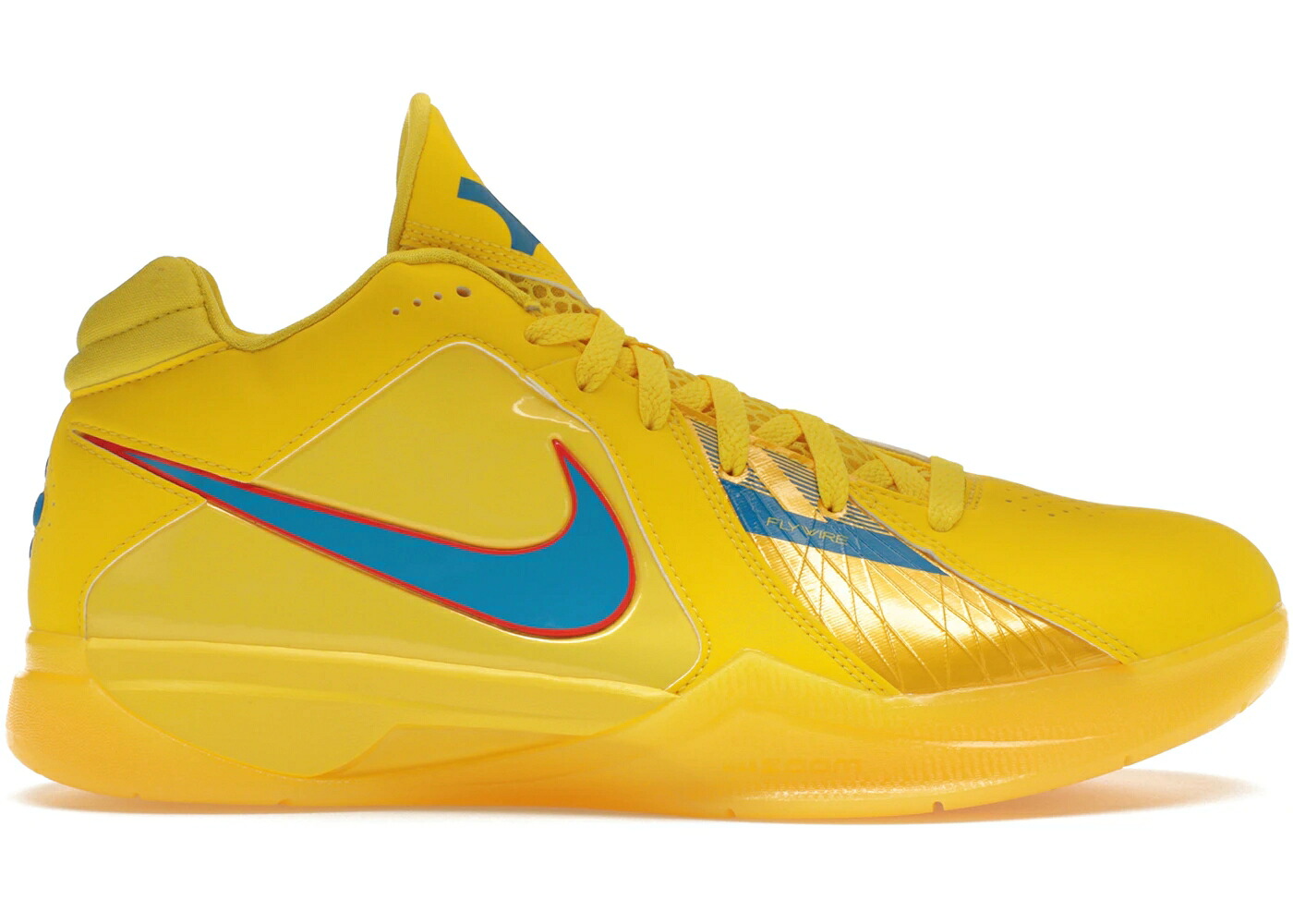 ナイキ クリスマス 黄色 イエロー 青色 ブルー チーム スニーカー メンズ NIKE KD 3 CHRISTMAS (2023) / VIBRANT YELLOW PHOTO BLUE TEAM