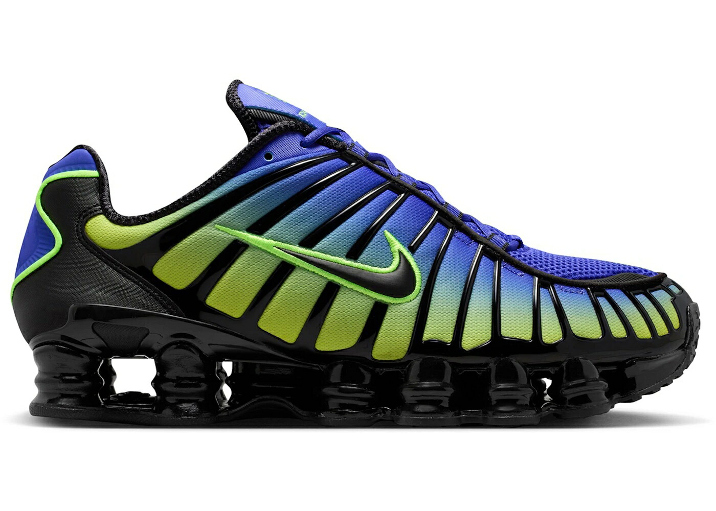 ナイキ ショックス 黒色 ブラック スニーカー メンズ NIKE SHOX TL LAPIS VOLT ICE BLACK / LAPIS VOLT ICE BLACK