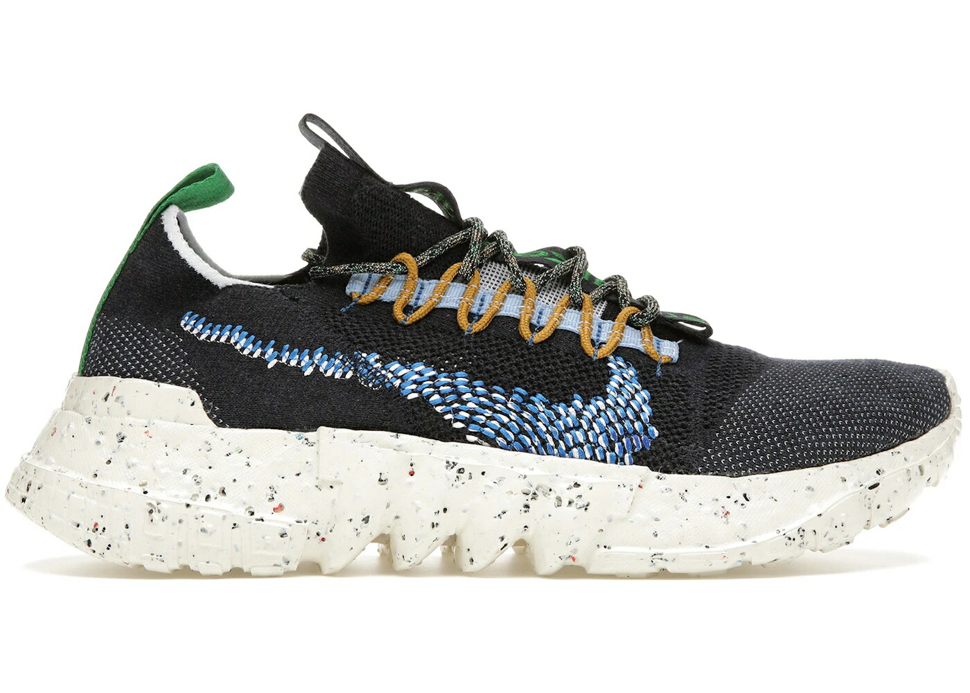 ナイキ 青色 ブルー スニーカー メンズ NIKE SPACE HIPPIE 01 OBSIDIAN / OBSIDIAN SIGNAL BLUE PSYCHIC
