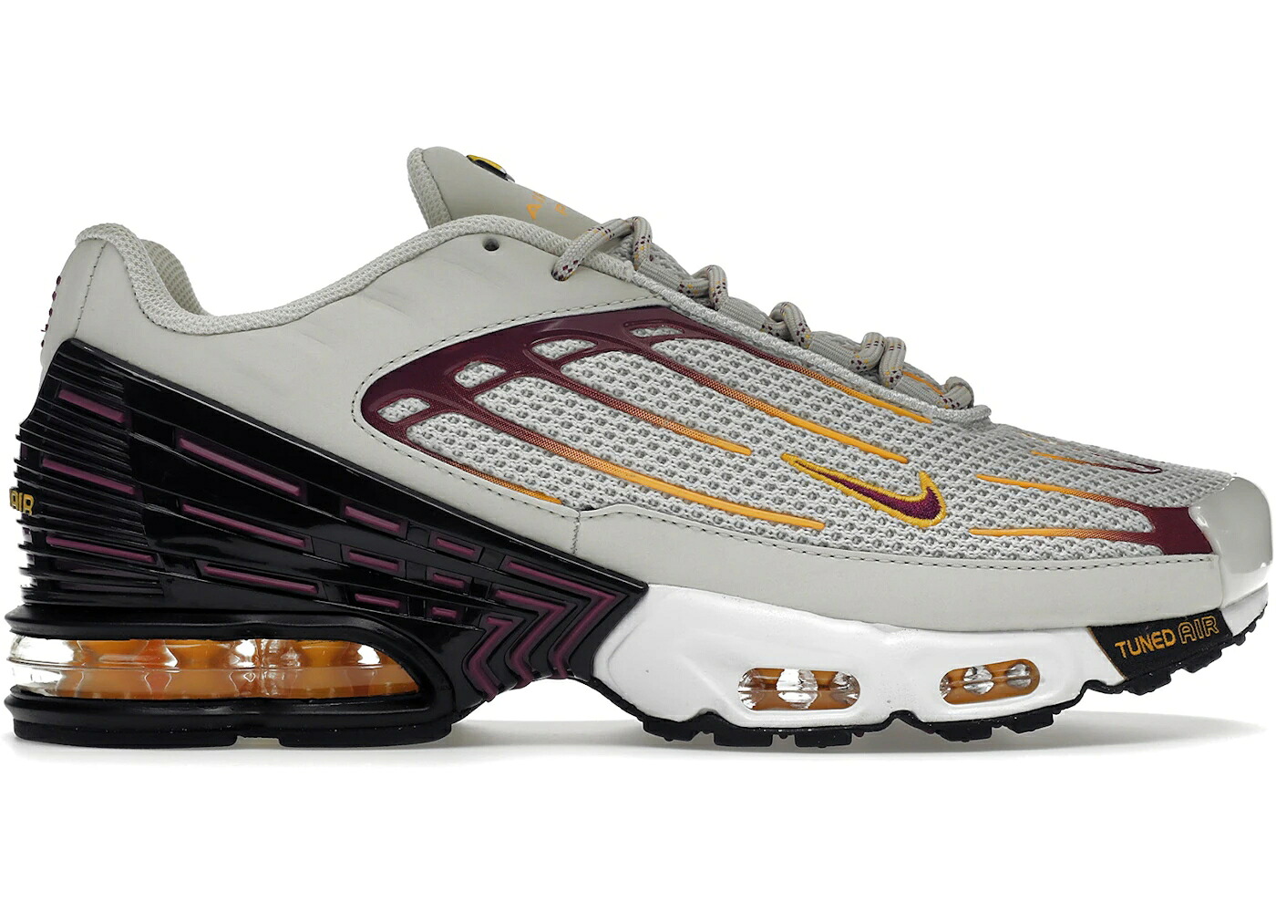 ナイキ マックス 夏時 エアマックスプラス スニーカー メンズ NIKE AIR MAX PLUS 3 SUMMER NIGHTS / LIGHT BONE VIOTECH UNIVERSITY