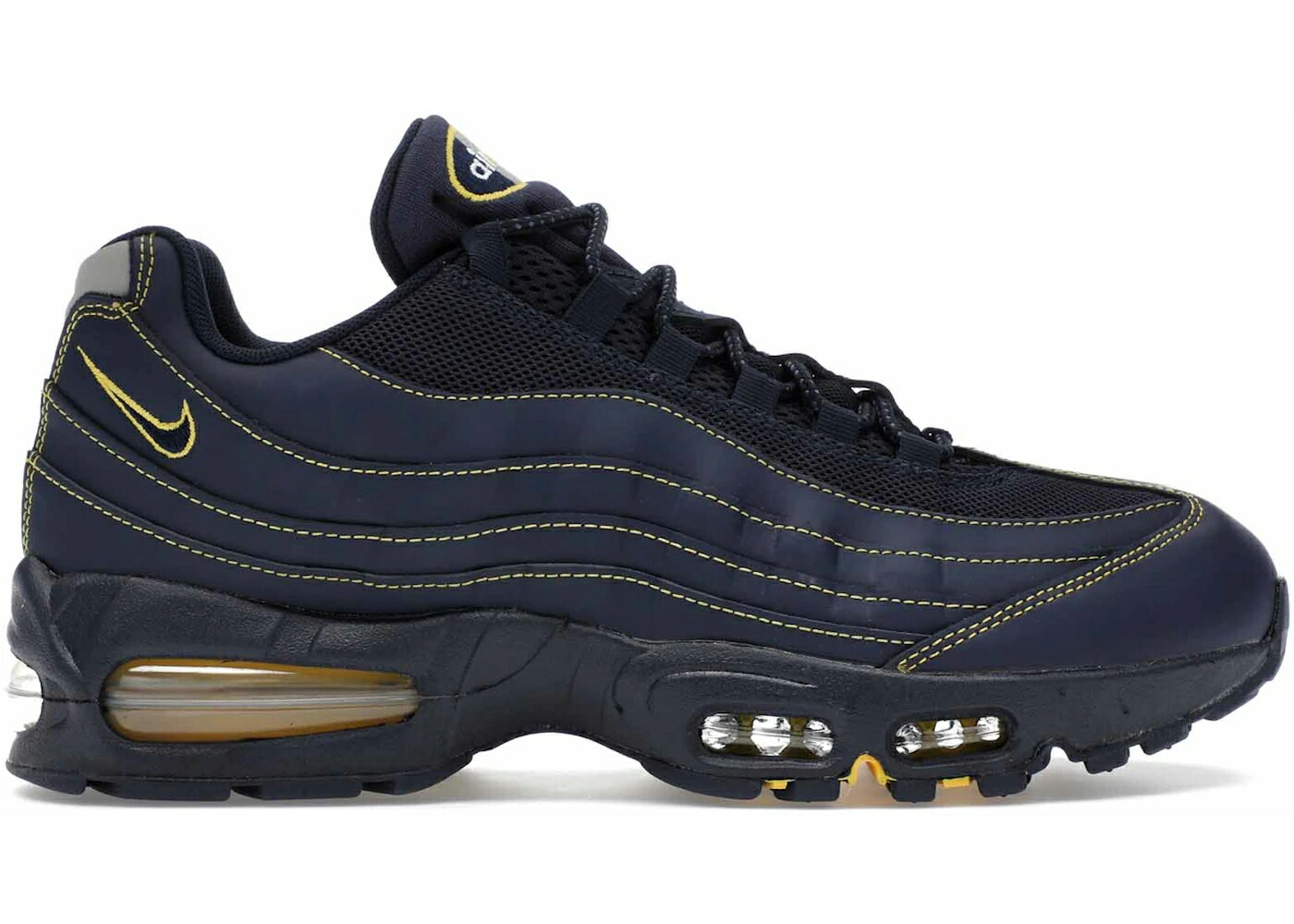 ナイキ マックス バブル ミシガン エアマックス スニーカー メンズ NIKE AIR MAX 95 OG BIG BUBBLE MICHIGAN / OBSIDIAN VARSITY MAIZE