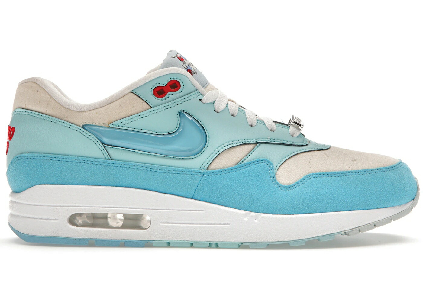 ナイキ マックス 青色 ブルー エアマックス スニーカー メンズ NIKE AIR MAX 1 PUERTO RICO BLUE GALE / BLUE GALE BLUE GALE BARELY BLUE 43,020円