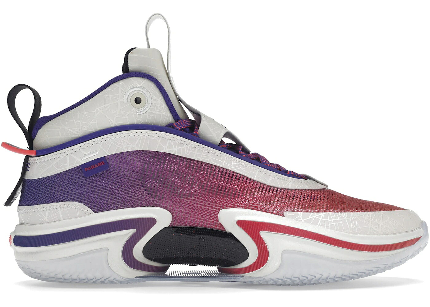 ナイキ ジョーダン 調和 コン吊りひも スニーカー メンズ JORDAN 36 PARIS / SAIL HOT PUNCH DARK CONCORD