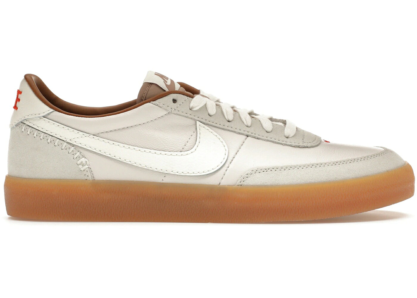 ナイキ なめし革 黄味がかった 黄色 スニーカー メンズ NIKE KILLSHOT 2 LEATHER LIGHT BONE BRITISH TAN / LIGHT BONE GUM YELLOW LIGHT