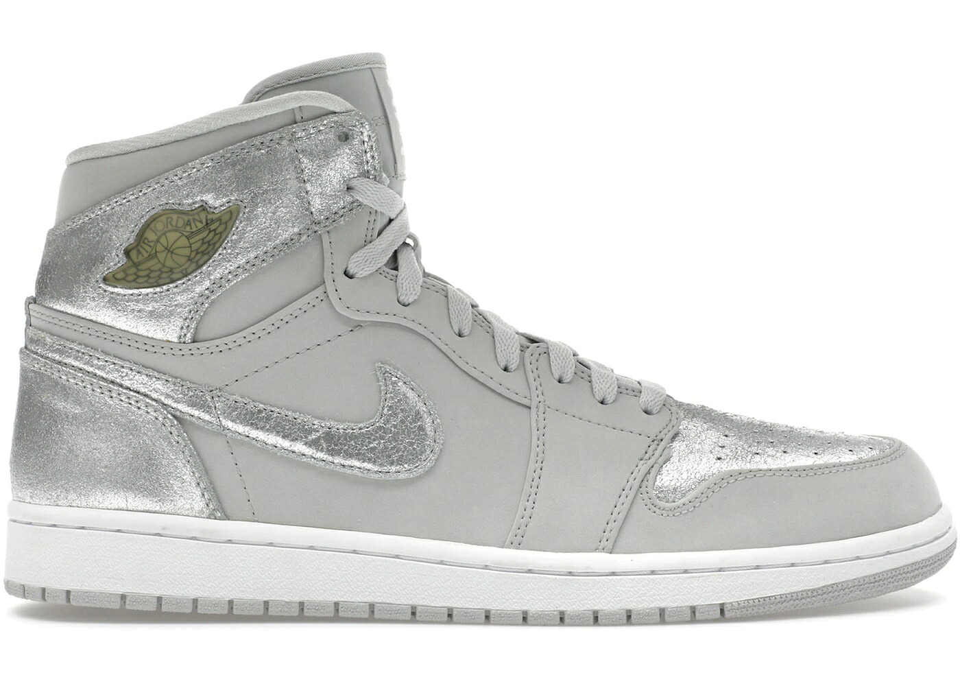 ナイキ ジョーダン 銀色 シルバー 灰色 グレー スニーカー メンズ JORDAN 1 RETRO SILVER ANNIVERSARY / NEUTRAL GREY METALLIC SILVER