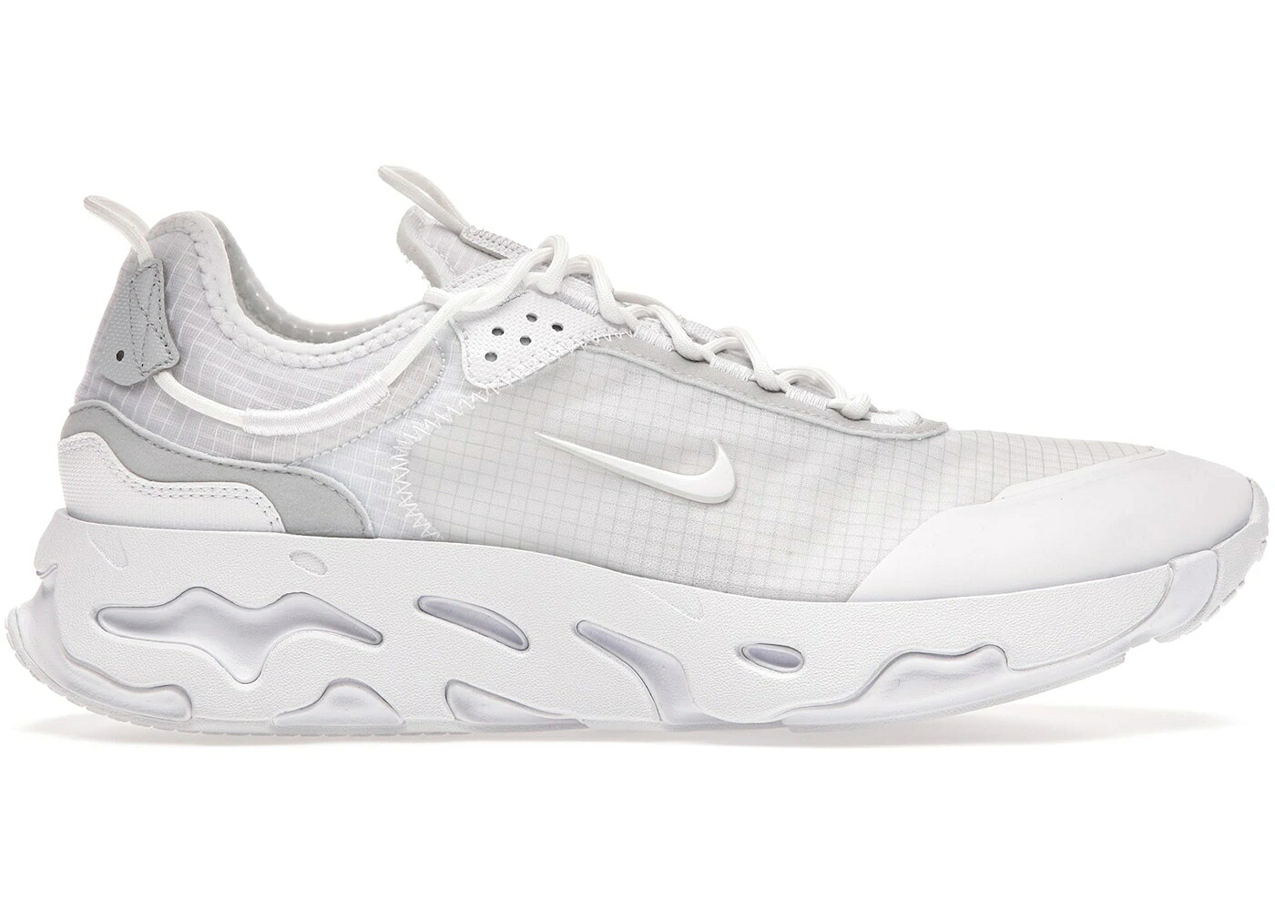 ナイキ リアクト 白いこと 白いこと 純然たる プラチナム スニーカー メンズ NIKE REACT LIVE WHITE PURE PLATINUM / WHITE PURE PLATINUM WHITE