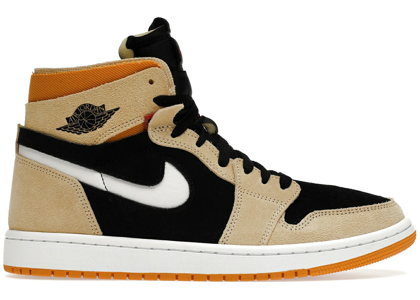 ナイキ ジョーダン ハイ ズーム 黒色 ブラック 橙 オレンジ 白色 ホワイト スニーカー メンズ JORDAN 1 HIGH ZOOM AIR CMFT PUMPKIN SPICE / BLACK ORANGE WHITE|スニケス