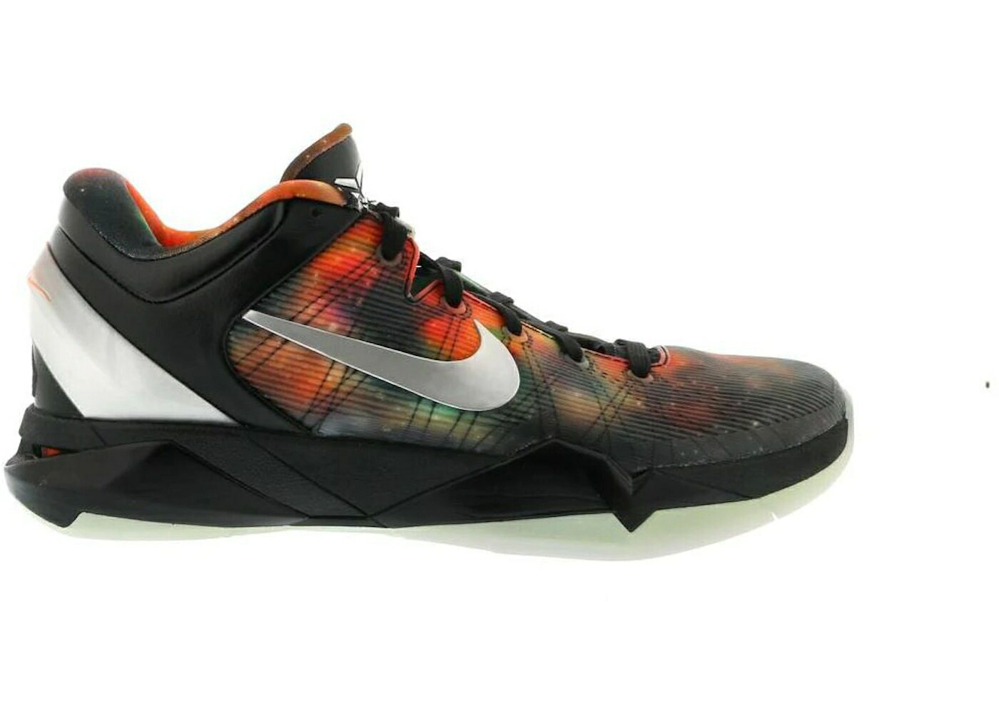 ナイキ コービー ギャラクシー 黒色 ブラック 銀色 シルバー スニーカー メンズ NIKE KOBE 7 GALAXY AS / BLACK METALLIC SILVER TOTAL