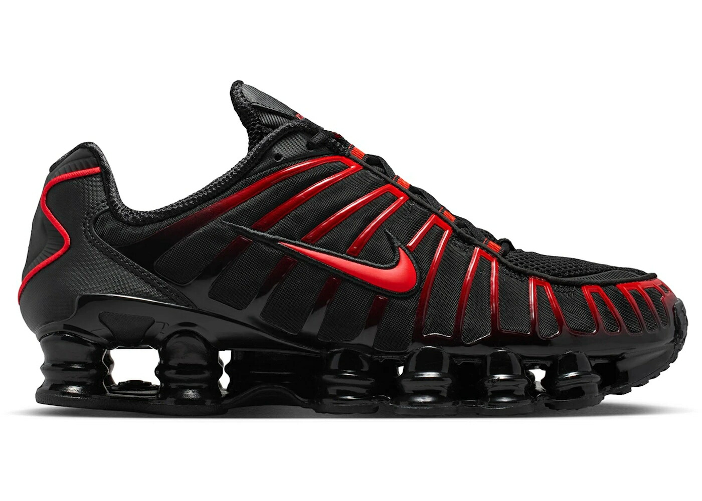 ナイキ ショックス 黒色 ブラック クリムゾン スニーカー メンズ NIKE SHOX TL BLACK LIGHT CRIMSON / BLACK BLACK LIGHT CRIMSON