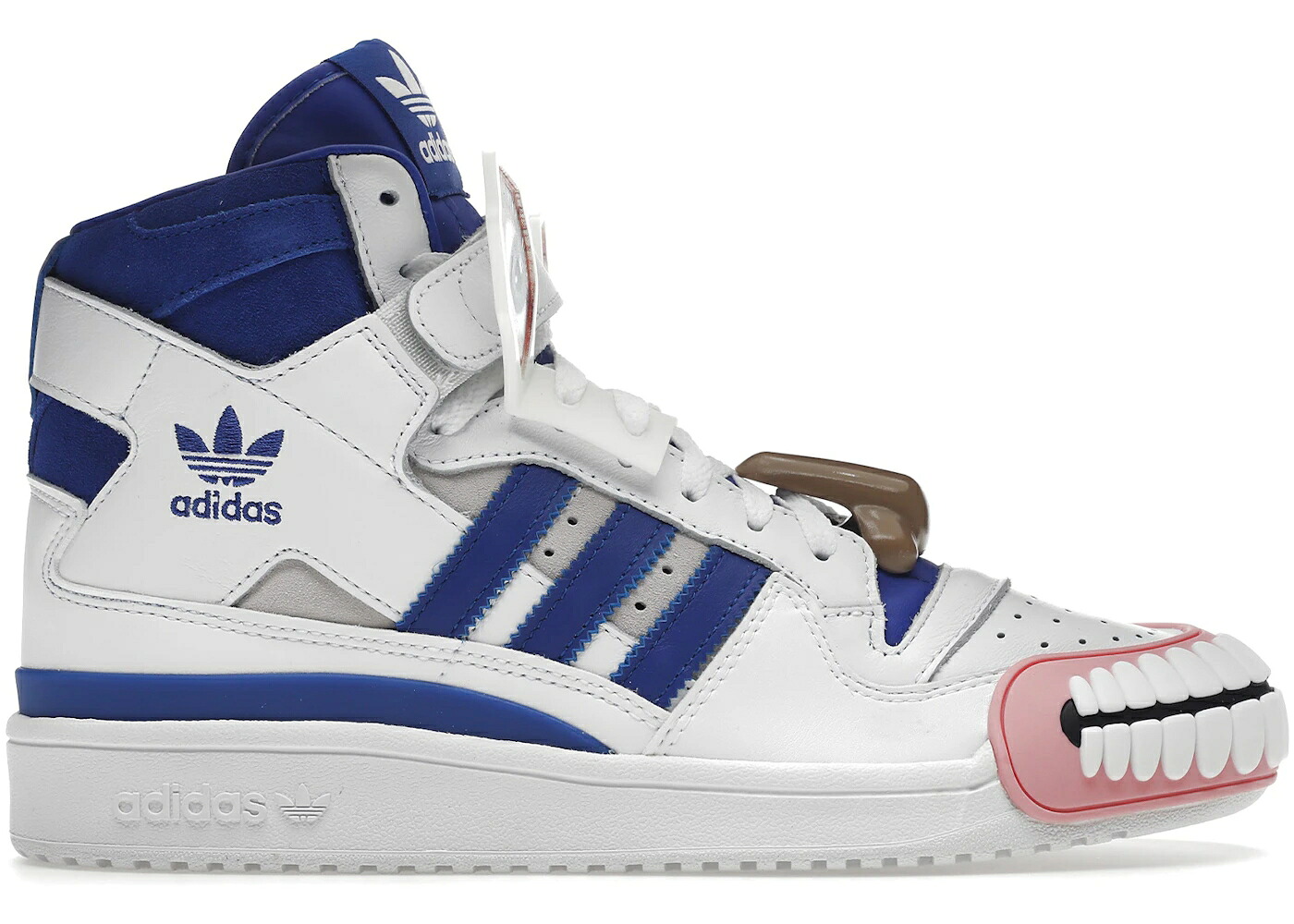 アディダス フォーラム ハイ 白色 ホワイト 青色 ブルー 灰色 グレー スニーカー メンズ ADIDAS FORUM HIGH KERWIN FROST HUMANARCHIVES / WHITE BLUE GREY｜スニケス 49,020円