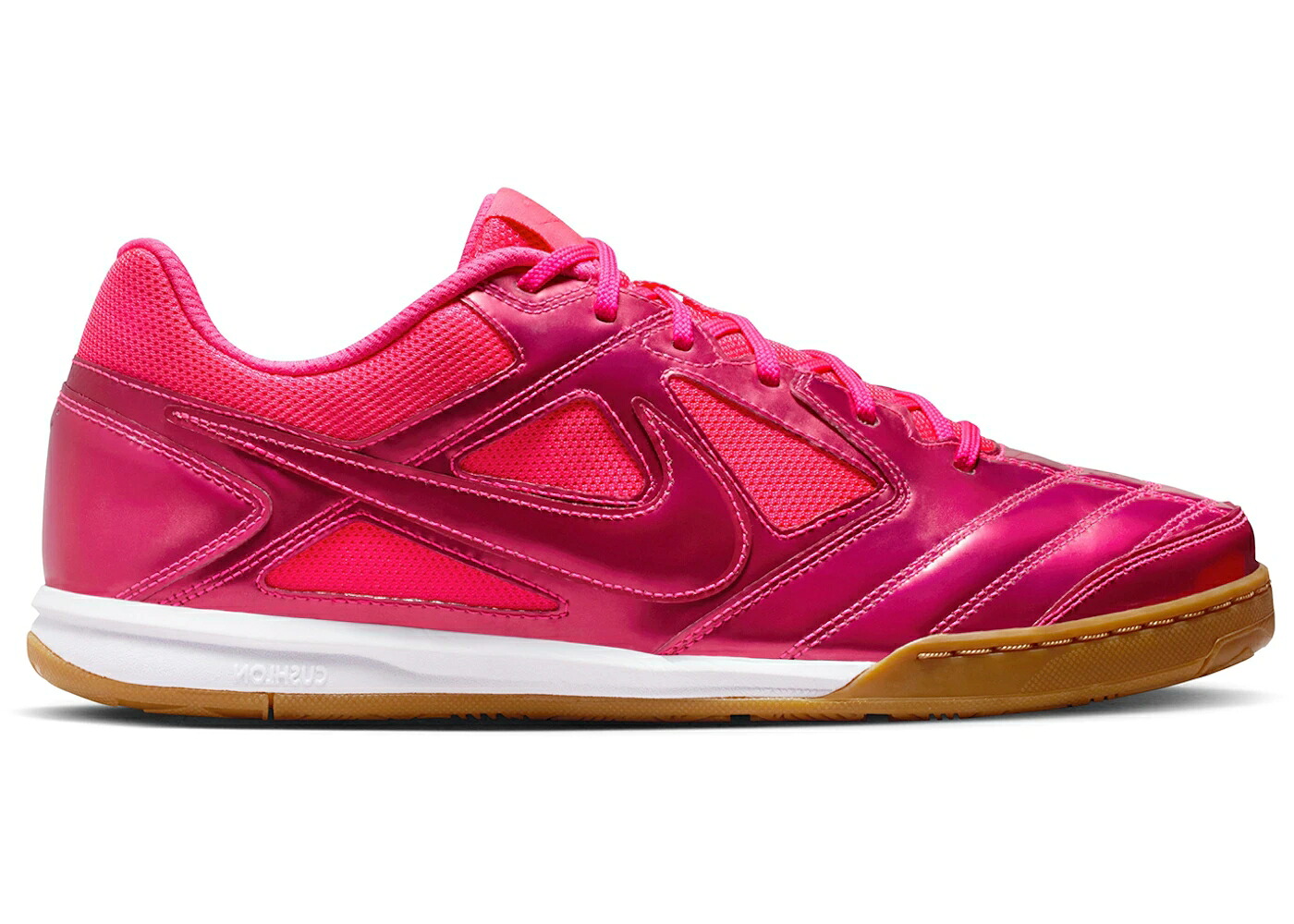 ナイキ ガトー ピンク 白色 ホワイト 茶色 ブラウン スニーカー メンズ NIKE GATO LV8 METALLIC HYPER PINK WHITE / HYPER PINK WHITE GUM LIGHT BROWN