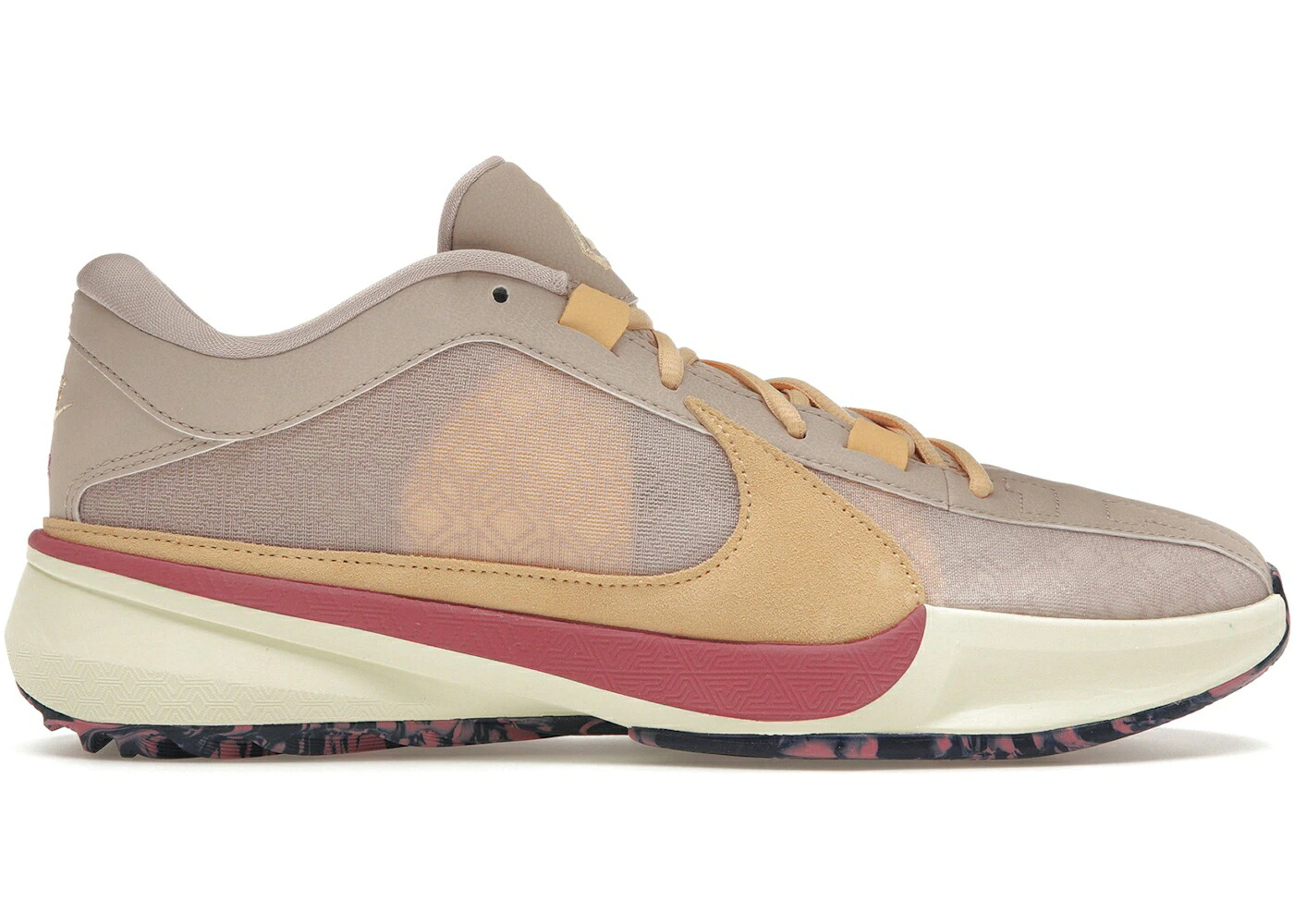 ナイキ 望遠レンズ ゴールド 望遠レンズフリーク スニーカー メンズ NIKE ZOOM FREAK 5 FOSSIL STONE / FOSSIL STONE CELESTIAL GOLD
