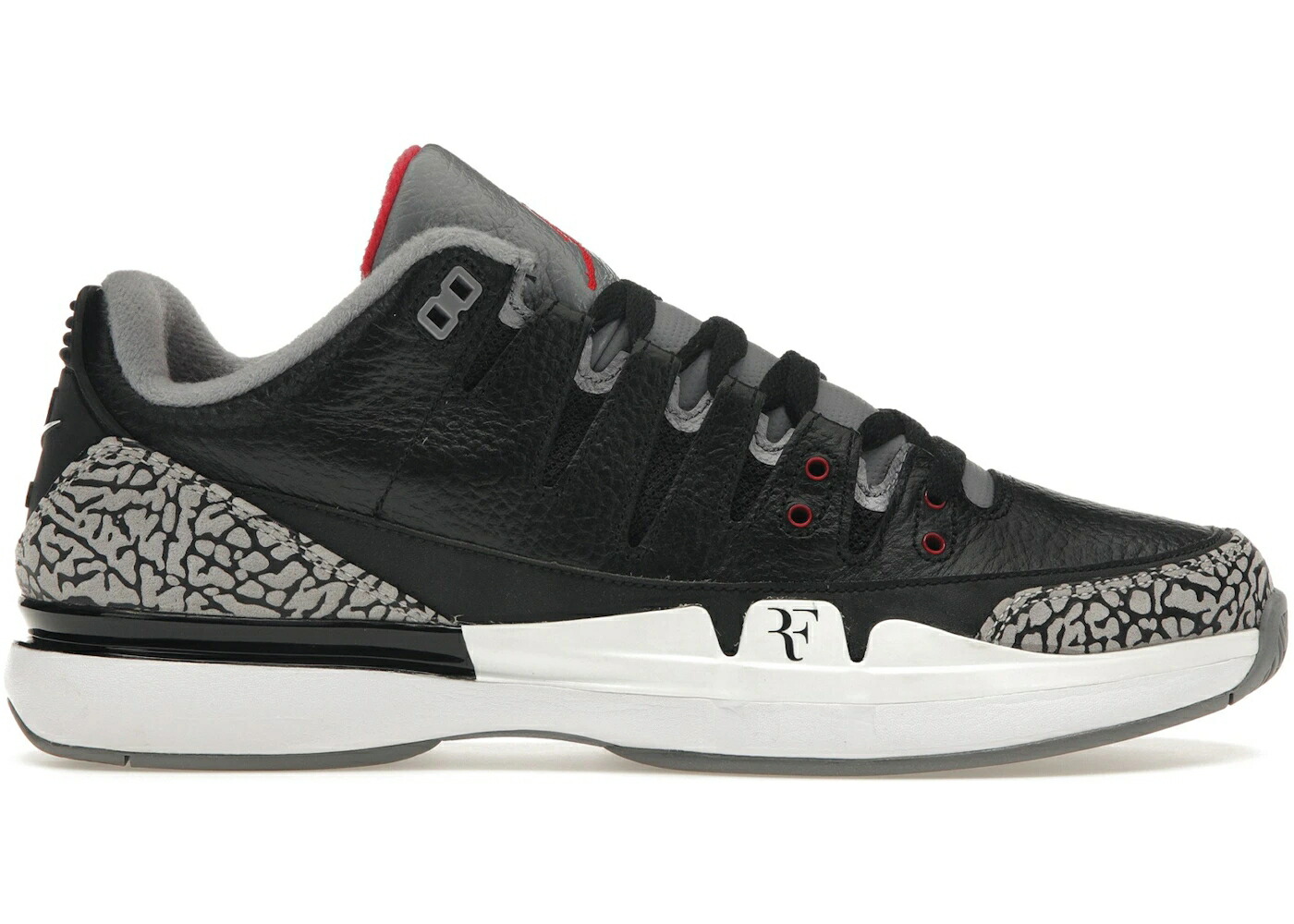 ナイキ ズーム 黒色 ブラック 灰色 シメント グレー 白色 ホワイト スニーカー メンズ NIKE ZOOM VAPOR AJ3 BLACK CEMENT / BLACK CEMENT GREY WHITE
