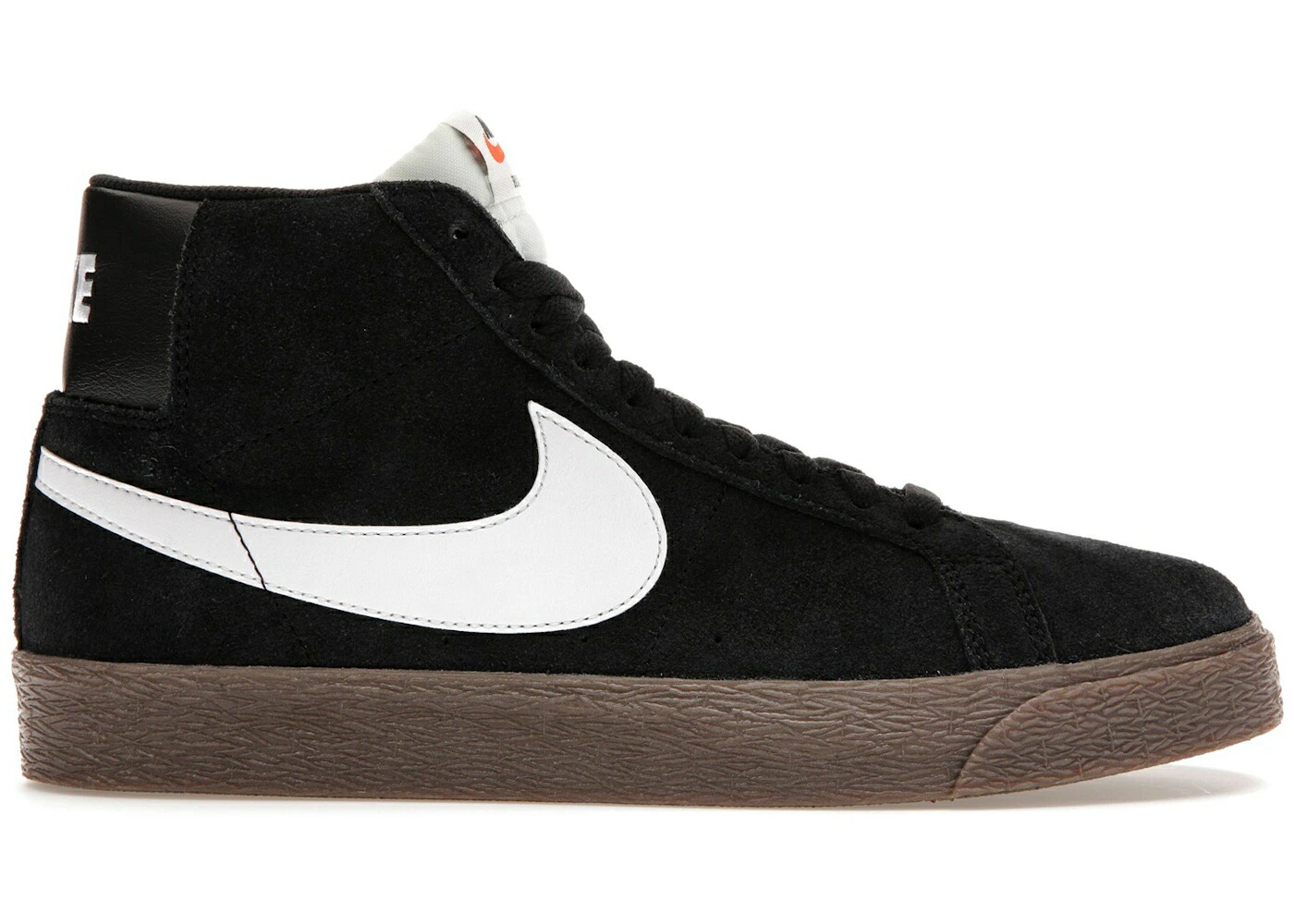 ナイキ エスビー ズーム ブレイザー ミッド 黒色 ブラック 白色 ホワイト スニーカー メンズ NIKE SB ZOOM BLAZER MID BLACK WHITE DARK GUM / BLACK WHITE BLACK SAIL