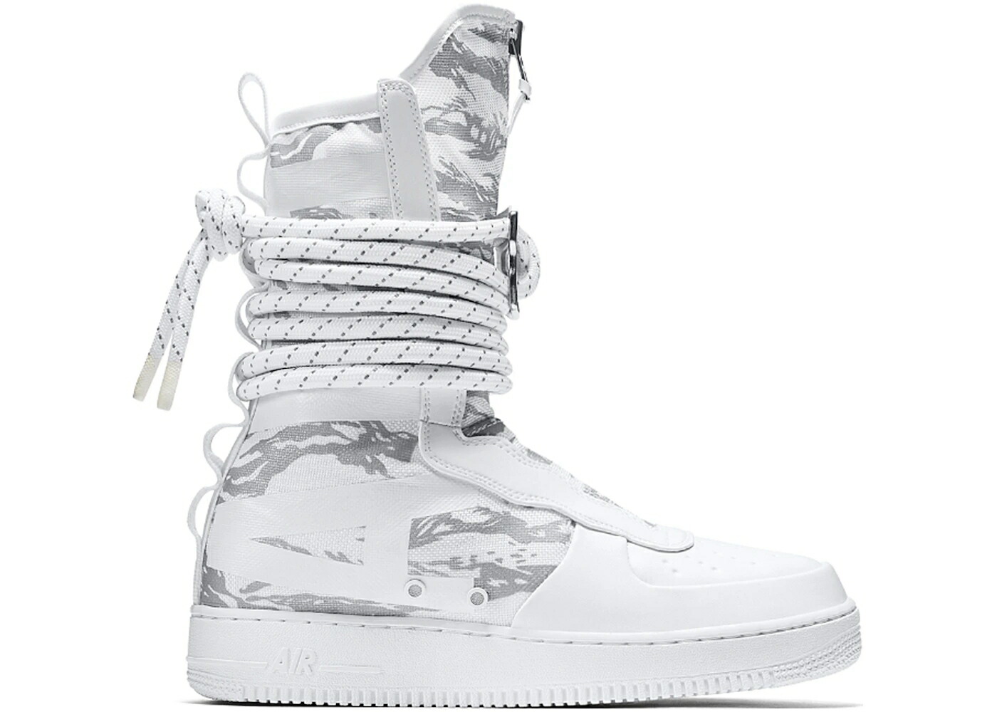 ナイキ ご機嫌 冬期 間鴨柄 白いこと 白いこと 空軍 スニーカー メンズ NIKE 空想科学小説 AIR FORCE 1 HIGH WINTER CAMO / WHITE WHITE WHITE