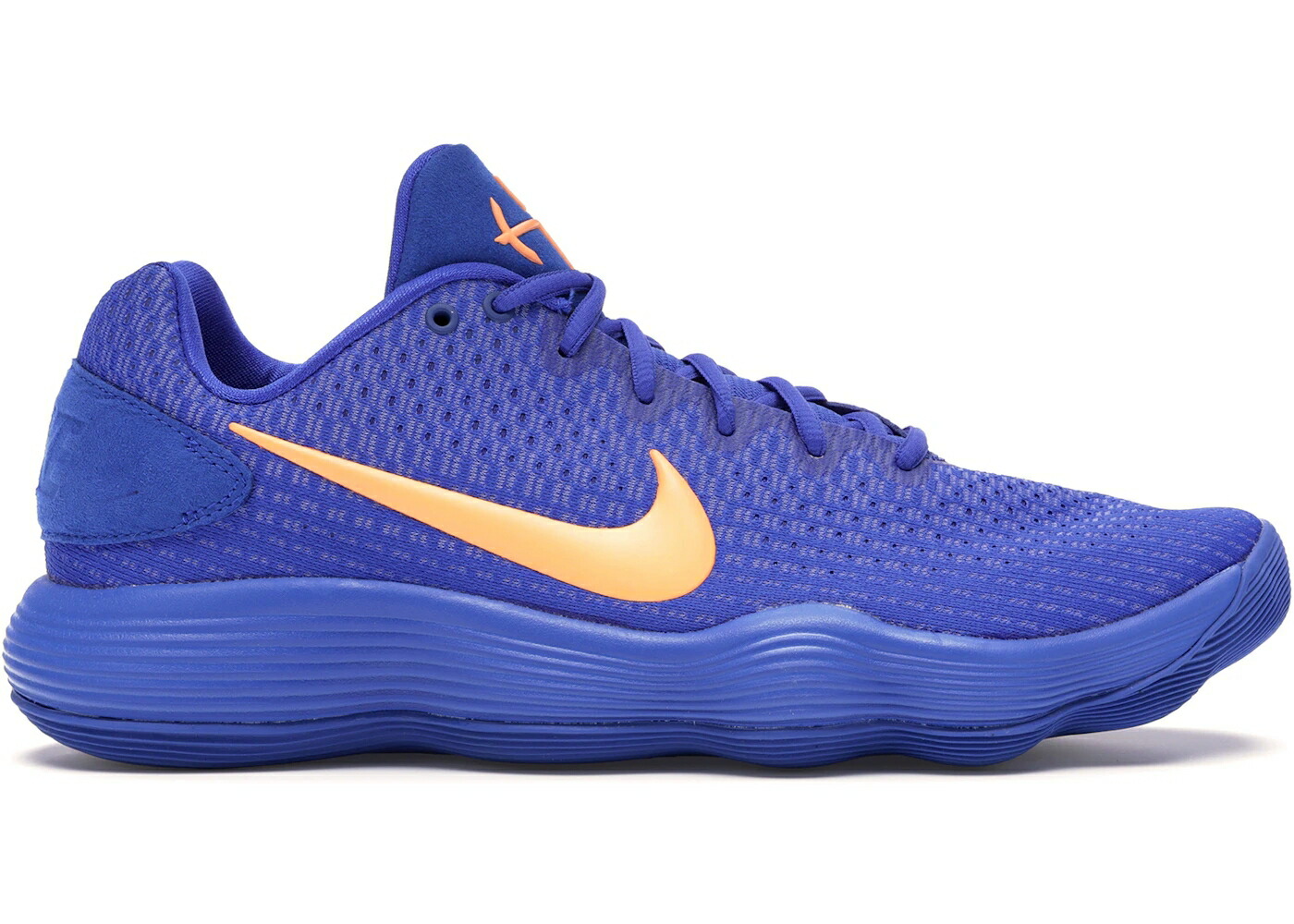 ナイキ ハイパーダンク 青み 青色 橙 オレンジ色 スニーカー メンズ NIKE HYPERDUNK 2017 LOW RACER BLUE ORANGE PULSE / RACER BLUE ORANGE PULSE