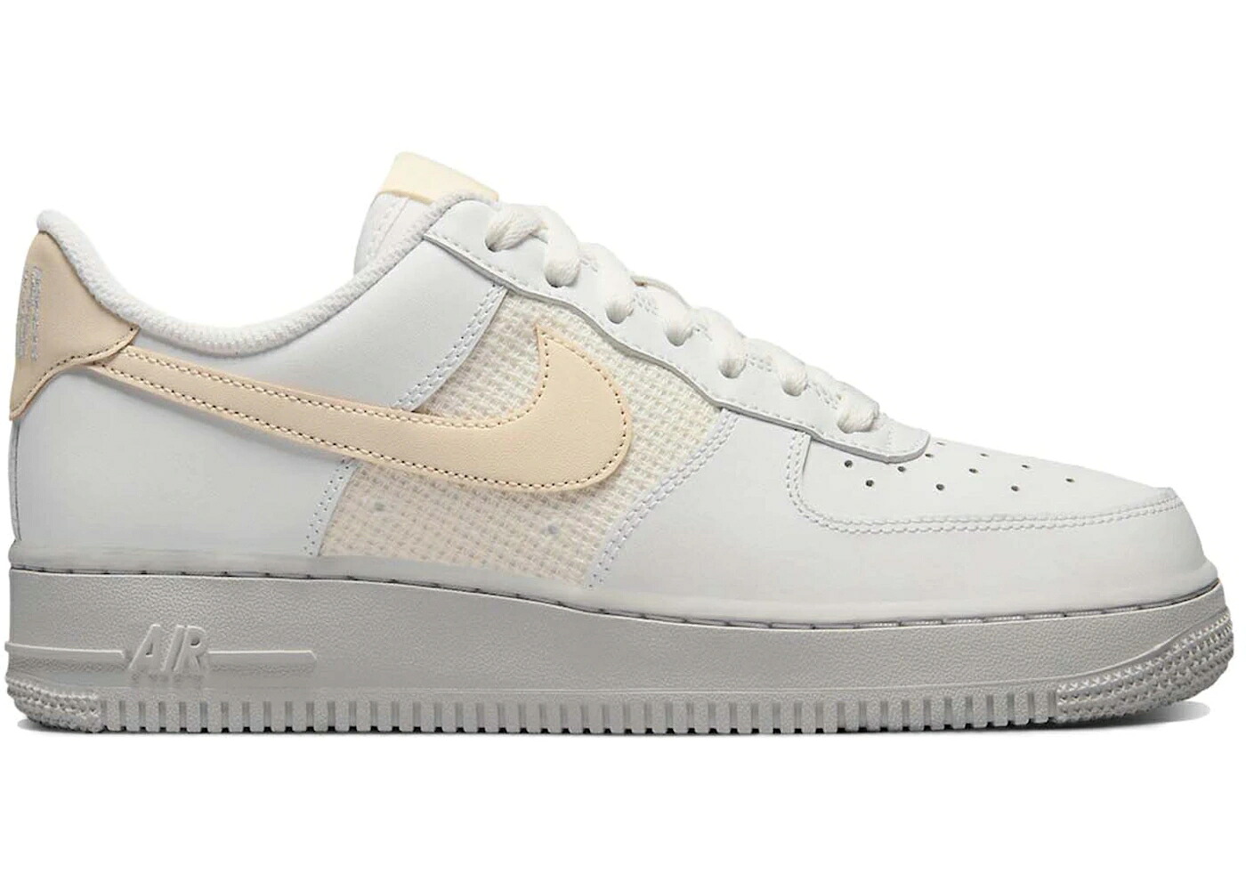 ナイキ 白いこと 白いこと 空軍 WOMEN\u0027S スニーカー レディース NIKE AIR FORCE 1 LOW ESSENTIAL CROSS STITCH SUMMIT WHITE FOSSIL (WOMEN\u0027S) / SUMMIT WHITE FOSSIL