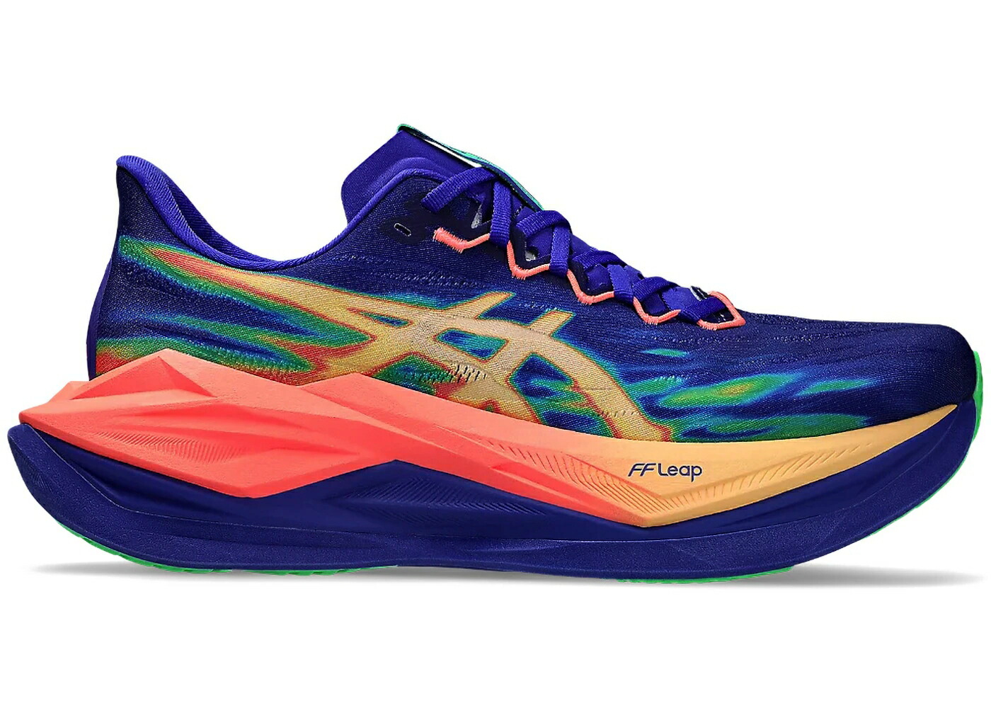 アシックス バースト 橙 オレンジ スニーカー メンズ ASICS SUPERBLAST 3 COBALT BURST LIGHT ORANGE / COBALT BURST LIGHT ORANGE