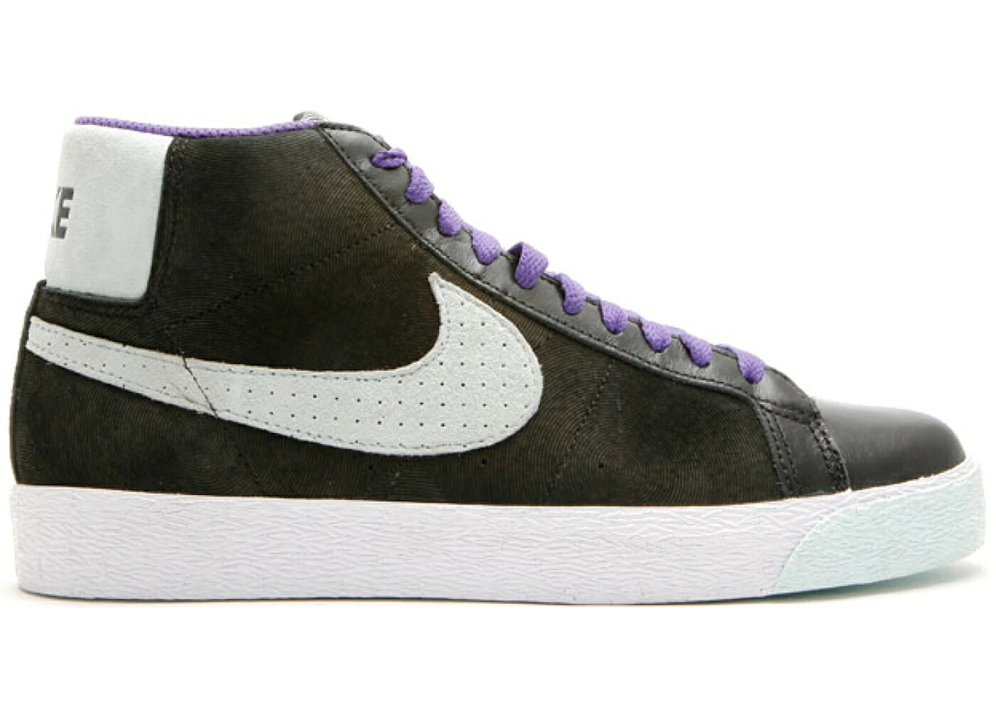 ナイキ エスビー ブレイザー 黒色 ブラック 緑 グリーン スニーカー メンズ NIKE SB BLAZER OPTICAL ILLUSION / BLACK ICE GREEN|スニケス