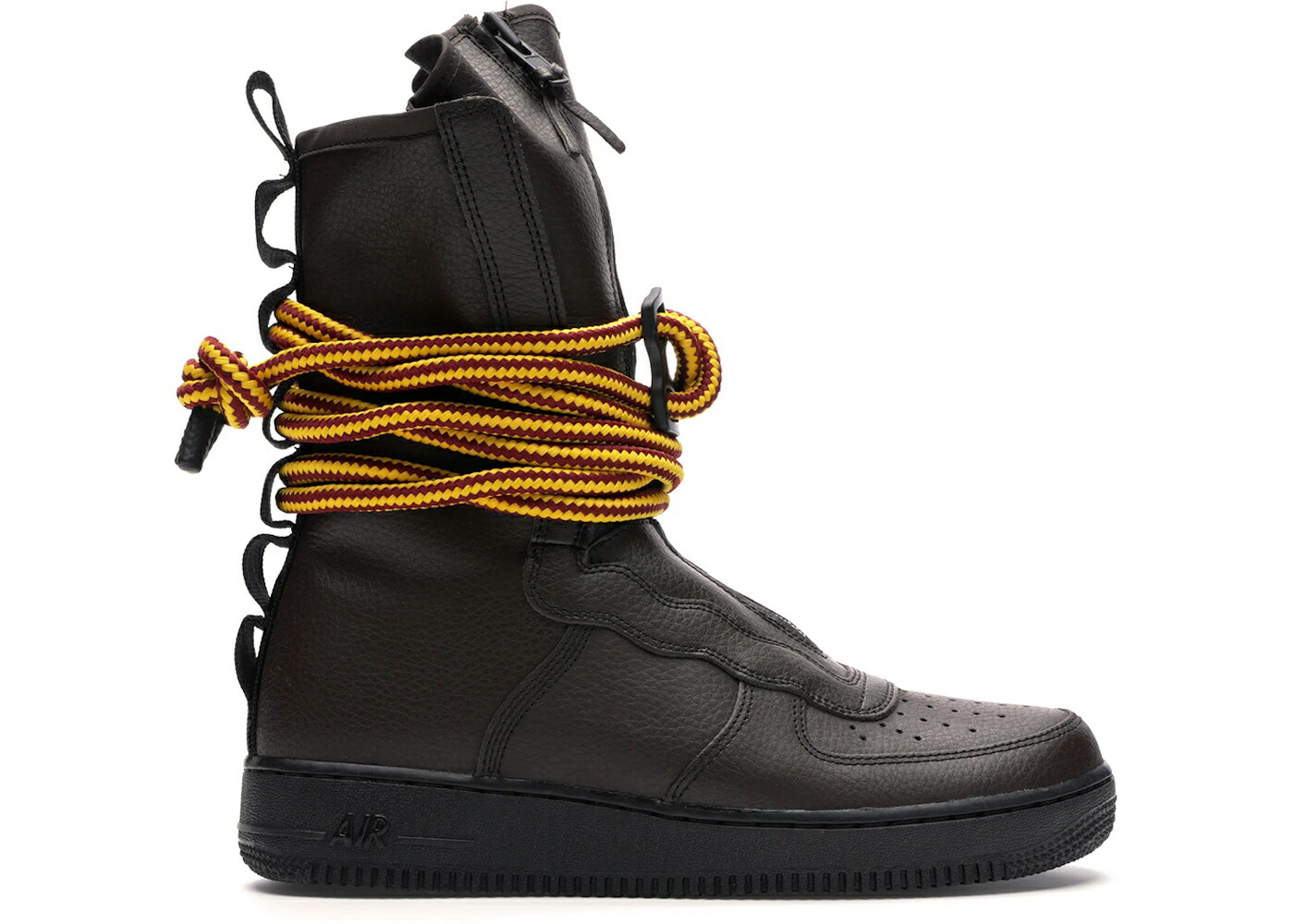 ナイキ ハイ 茶色 ブラウン 黒色 ブラック 黄色 イエロー エアフォース スニーカー メンズ NIKE SF AIR FORCE 1 HIGH BEEF AND BROCCOLI PACK / BAROQUE BROWN BLACK YELLOW OCHRE