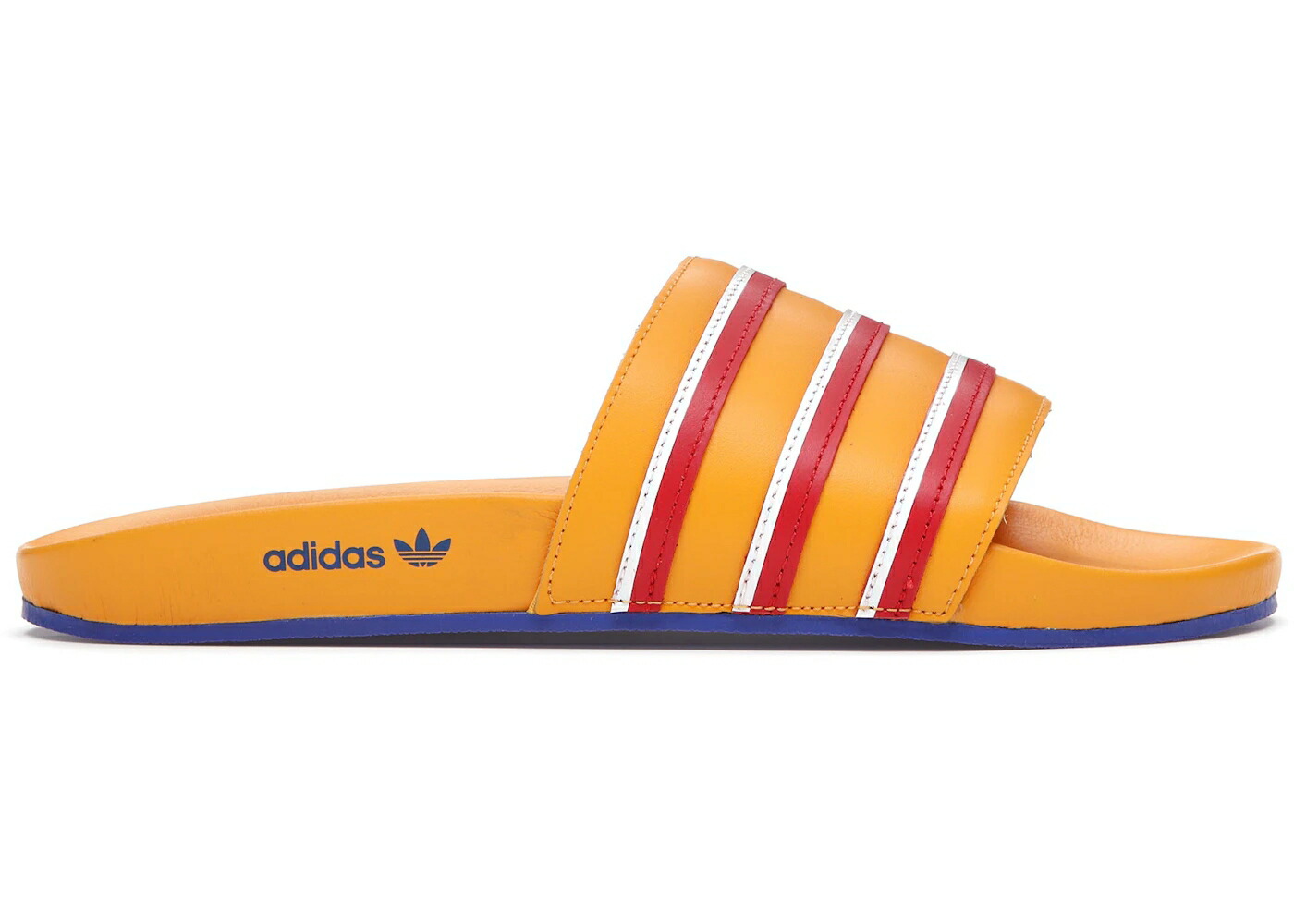 アディダス アディレッタ ゴールド 赤 レッド MCDONALD スニーカー メンズ ADIDAS ADILETTE ERIC EMANUEL ALL AMERICAN / BOLD GOLD RED