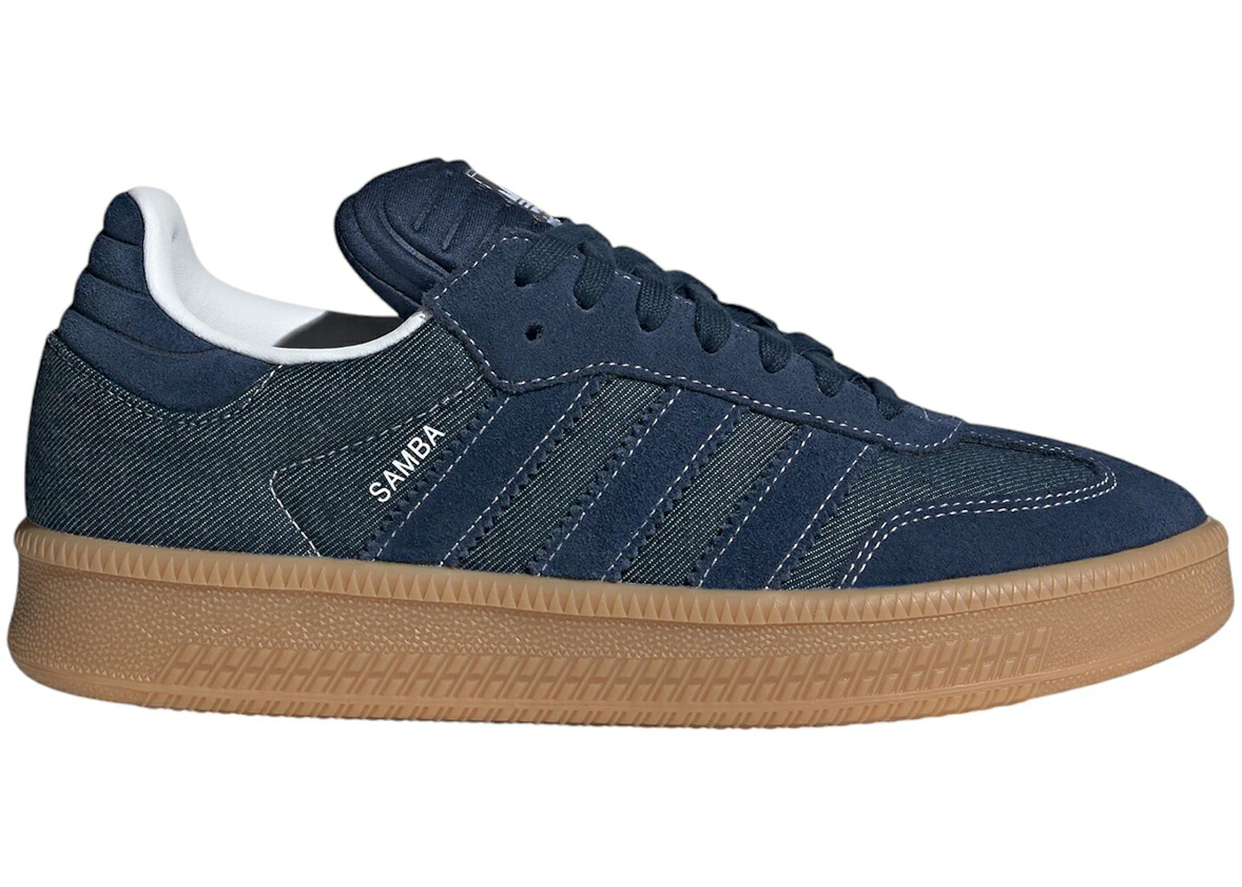 アディダス サンバ ナイト 藍色 インディゴ 白色 ホワイト スニーカー メンズ ADIDAS SAMBA XLG NIGHT INDIGO CLOUD WHITE / NIGHT INDIGO NIGHT INDIGO CLOUD