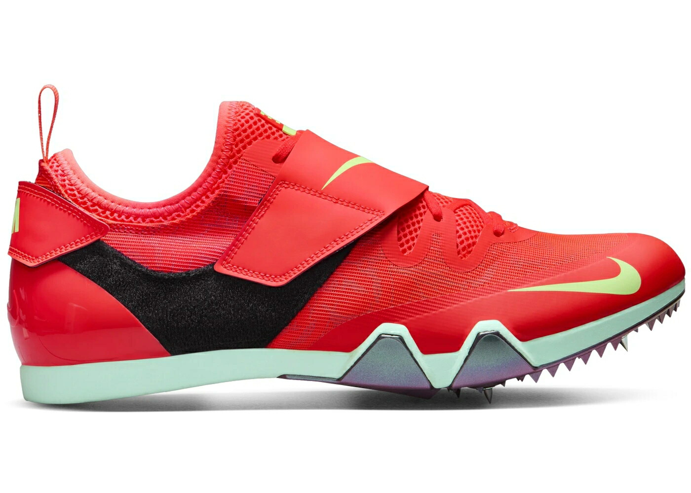 ナイキ ボルト エリート クリムゾン ライム ブラスト スニーカー メンズ NIKE POLE VAULT ELITE BRIGHT CRIMSON LIME BLAST MINT FOAM WASHED CORAL / BRIGHT CRIMSON LIME BLAST MINT