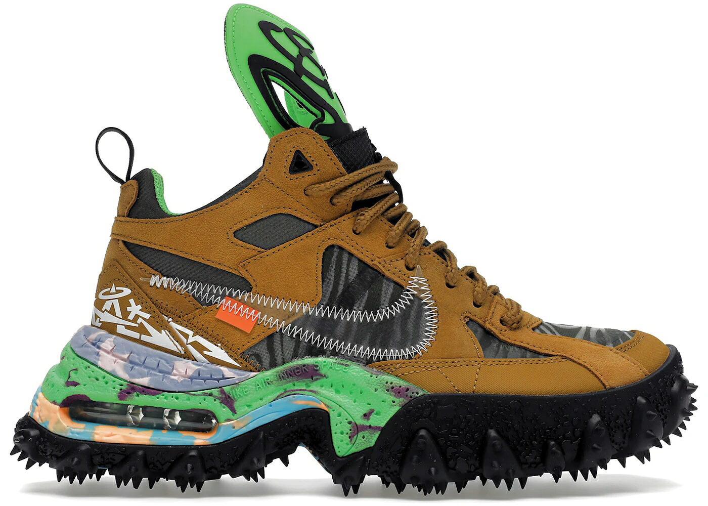 ナイキ 象牙色 ウィート 緑 緑であること ストライク 黒いこと 黒いこと スニーカー メンズ NIKE AIR TERRA FORMA OFF-WHITE WHEAT GREEN STRIKE / WHEAT GREEN STRIKE BLACK