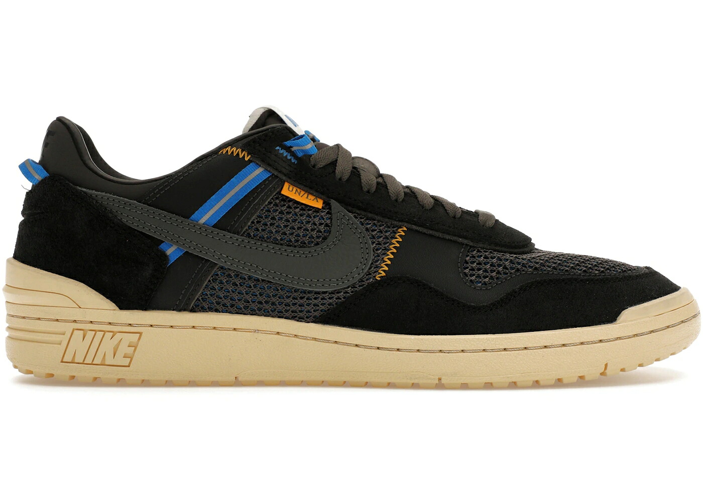 ナイキ フィールド ジェネラル ユニオン ロサンゼルス 黒色 ブラック 灰色 グレー スニーカー メンズ NIKE FIELD GENERAL UNION LA BLACK / BLACK DARK BASE GREY OFF NOIR｜スニケス