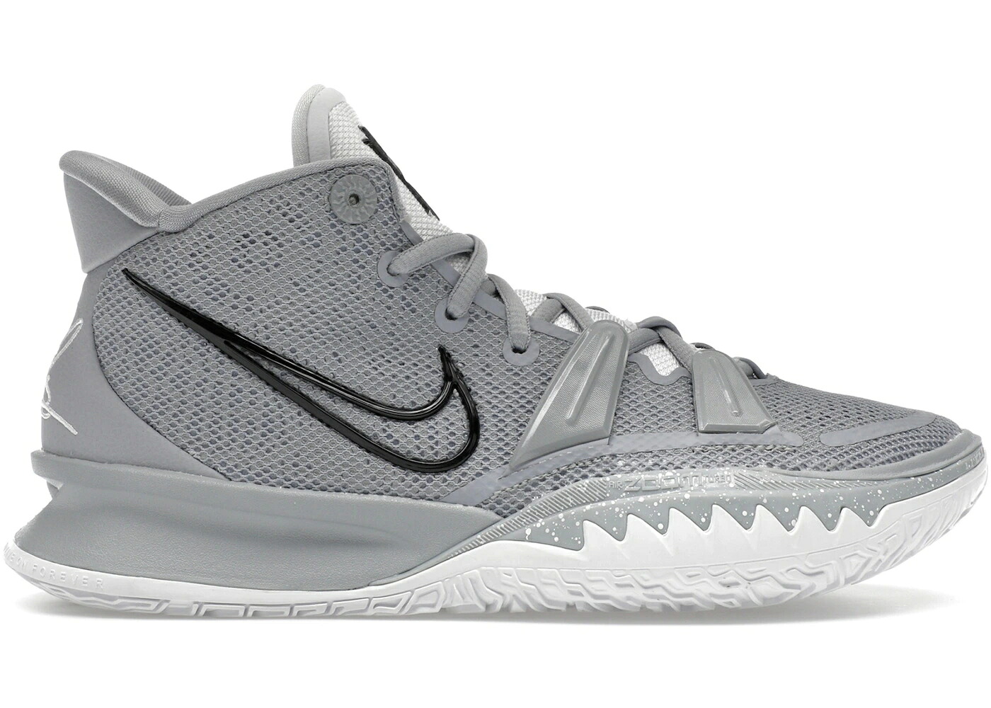 ナイキ カイリー 薄墨色 薄墨色 白いこと 白いこと スニーカー メンズ NIKE KYRIE 7 結核症 WOLF GREY / WOLF GREY WHITE