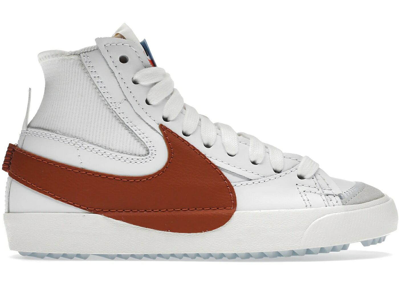 ナイキ ブレイザー ミッド ジャンボ 白色 ホワイト スニーカー メンズ NIKE BLAZER MID 77 JUMBO DARK RUSSET / WHITE DARK RUSSET WHITE SAIL