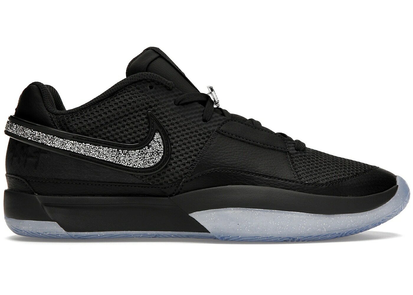 ナイキ しろがね色 しろがね色 スニーカー メンズ NIKE JA 1 SWAROVSKI MIDNIGHT / ANTHRACITE METALLIC SILVER