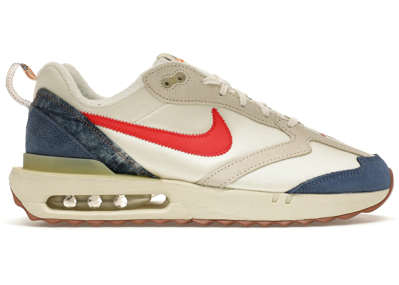 ナイキ マックス 赤 赤いこと 紺色 米国海軍 貨物自動車 エア湖マックス スニーカー メンズ NIKE AIR MAX DAWN COCONUT MILK RED NAVY / COCONUT MILK TRACK RED FOSSIL