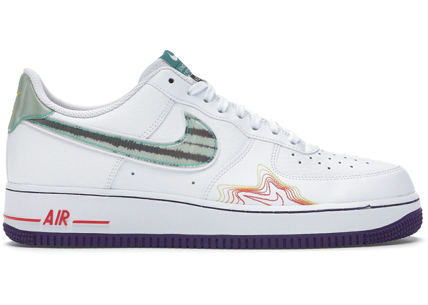 ナイキ 稲荷 白いこと 白いこと 緑 緑であること 紫 パープル 空軍 DE\u0027AARON スニーカー メンズ NIKE AIR FORCE 1 LOW PREGAME PACK MUSIC FOX AND BRITTNEY GRINER / WHITE GREEN PURPLE