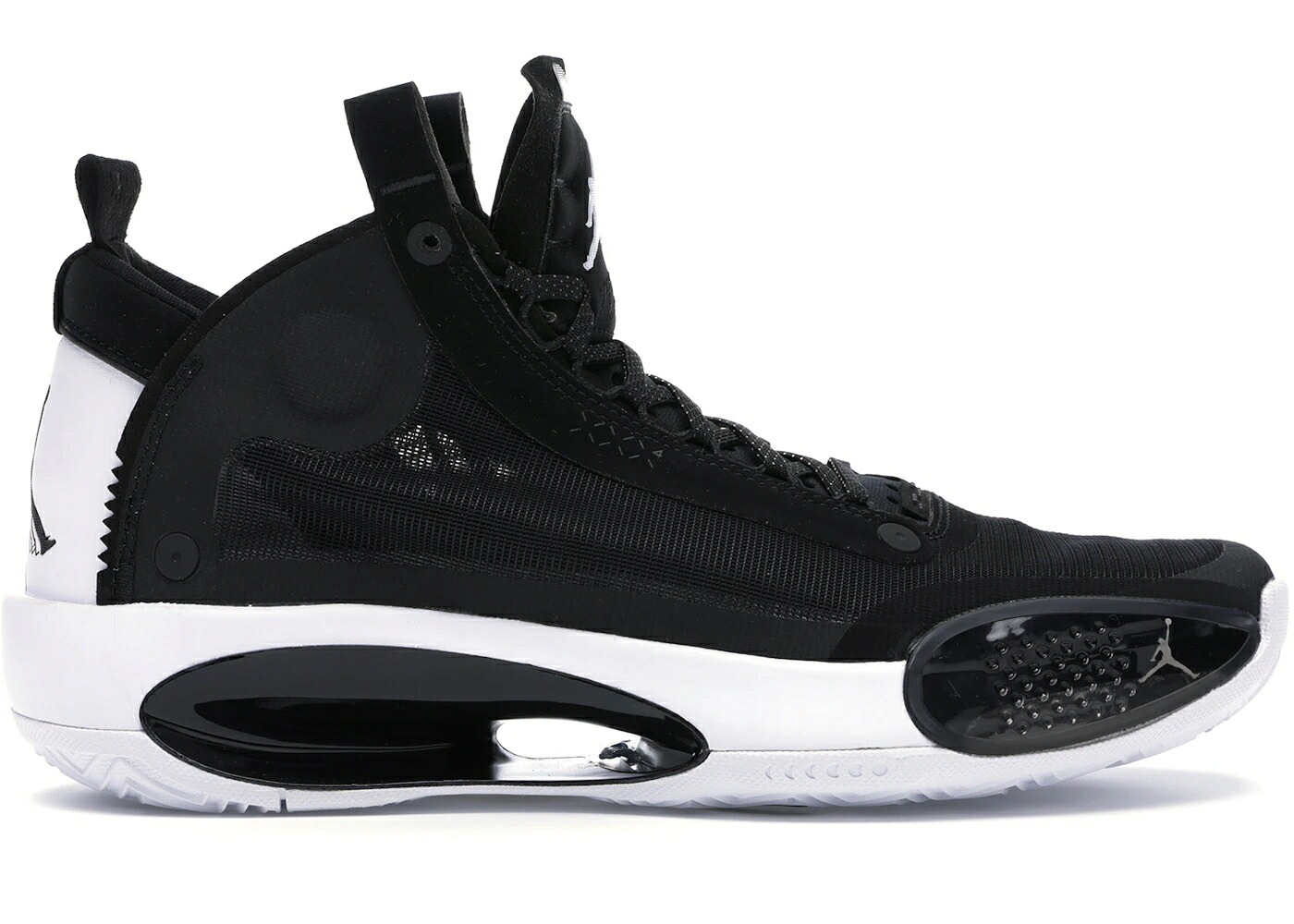 ナイキ ジョーダン 黒いこと 黒いこと しろがね色 しろがね色 スニーカー メンズ JORDAN XXXIV ECLIPSE / BLACK BLACK METALLIC SILVER