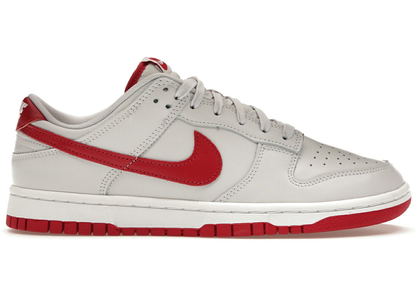 ナイキ ダンク 灰色 グレー 赤 レッド 白色 ホワイト ダンクロー スニーカー メンズ NIKE DUNK LOW VAST GREY VARSITY RED / VAST GREY VARSITY RED WHITE