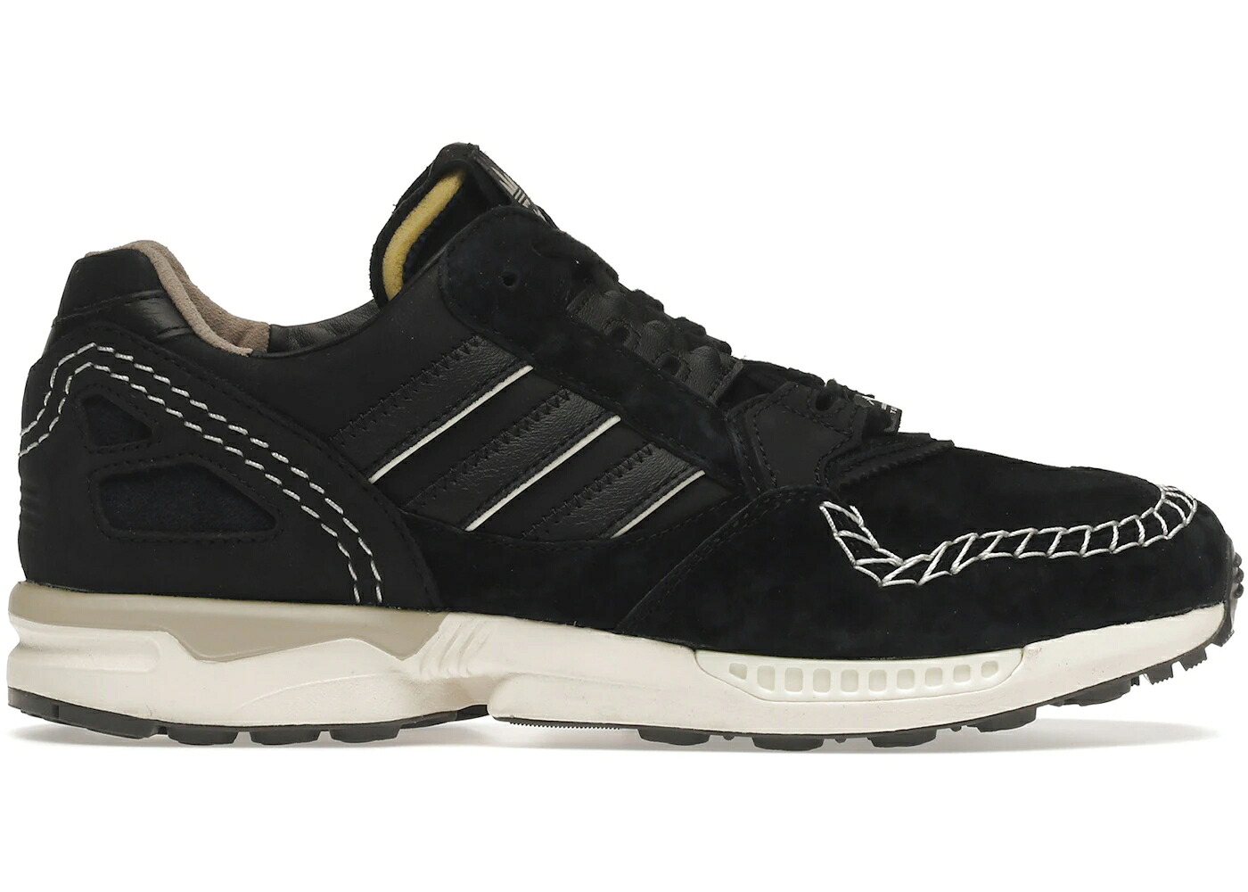 アディダス モカシン 黒いこと 黒いこと 中核グループ 皮膚軟化剤 スニーカー メンズ ADIDAS ZX 9000 A-ZX YCTN MOCCASIN BLACK / CORE BLACK CORE BLACK CREAM