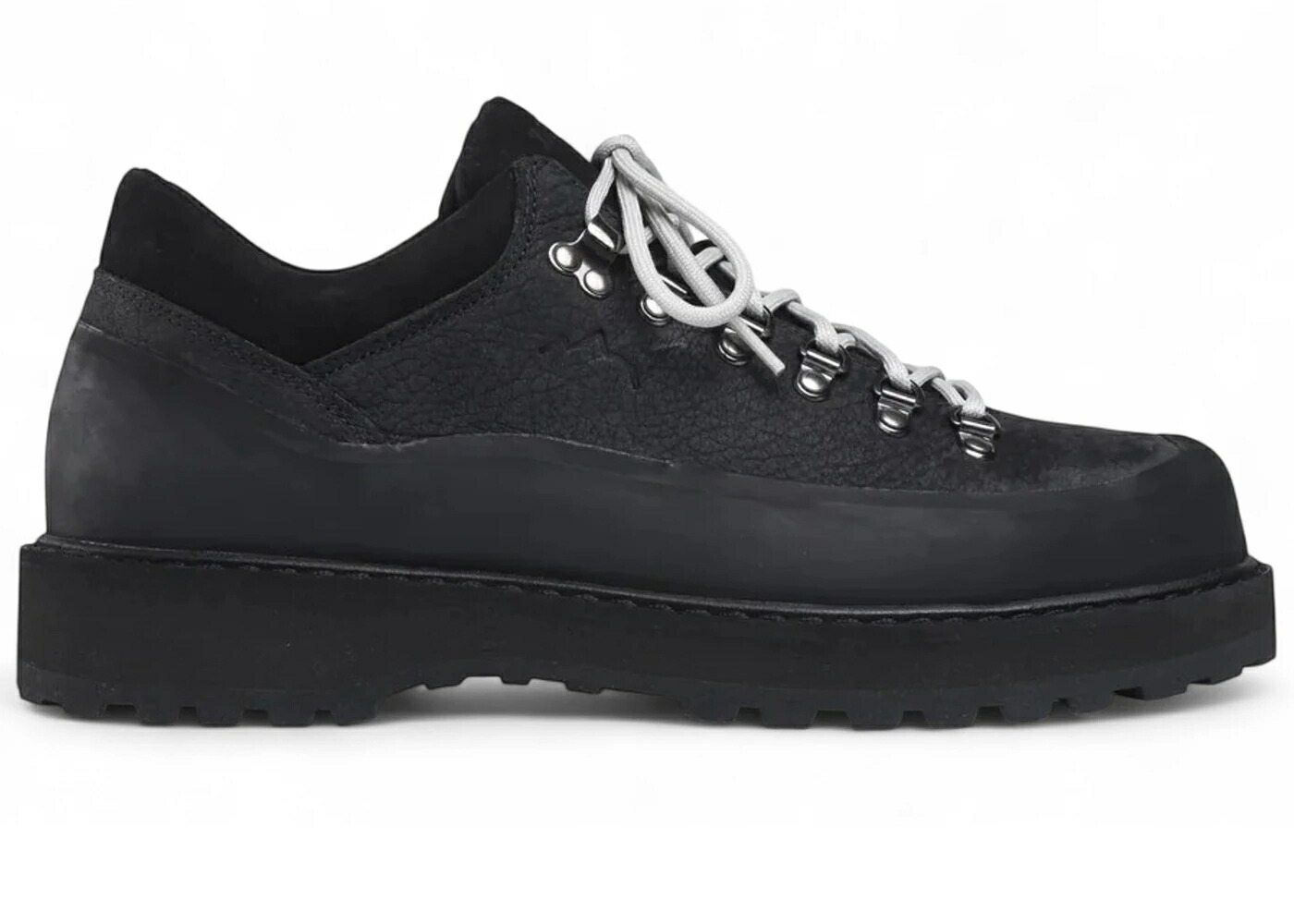 ディエッメ レザー 黒色 ブラック スニーカー メンズ DIEMME LEATHER M CORNARO GOMMA BLACK /
