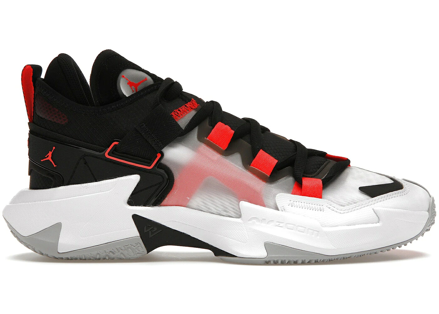 ナイキ ジョーダン 白いこと 白いこと 黒いこと 黒いこと 薄墨色 薄墨色 .5 スニーカー メンズ JORDAN WHY NOT BLOODLINE / WHITE BLACK GREY FOG BRIGHT メンズ靴-スニーカー-靴