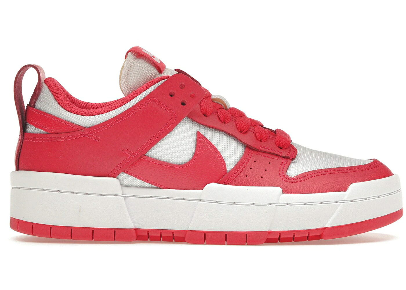 ナイキ ダンク 赤 赤いこと 白いこと 白いこと ダンクロー WOMEN\u0027S スニーカー レディース NIKE DUNK LOW DISRUPT SIREN RED (WOMEN\u0027S) / SIREN RED SIREN RED WHITE
