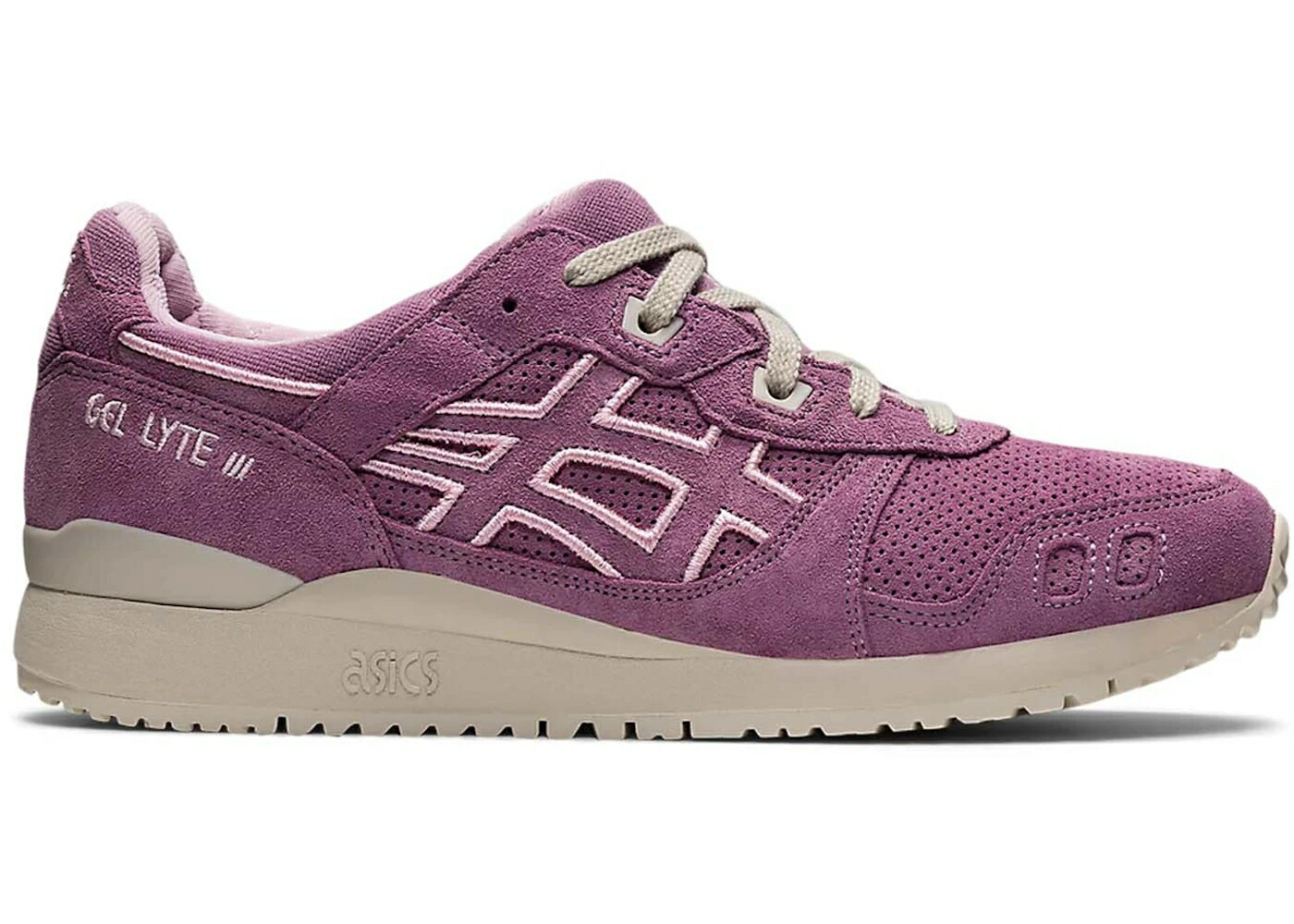 アシックス ゲルライト ローズ 灰色 グレー スニーカー メンズ ASICS GEL-LYTE III OG ROSE QUARTZ / ROSE QUARTZ SMOKE GREY