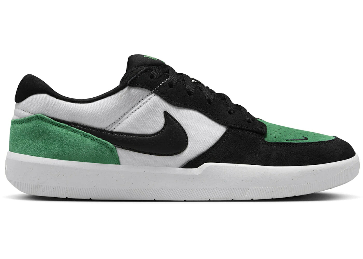 ナイキ エスビー 白色 ホワイト スタジアム 緑 グリーン 黒色 ブラック スニーカー メンズ NIKE SB FORCE 58 WHITE STADIUM GREEN BLACK / WHITE STADIUM GREEN WHITE BLACK