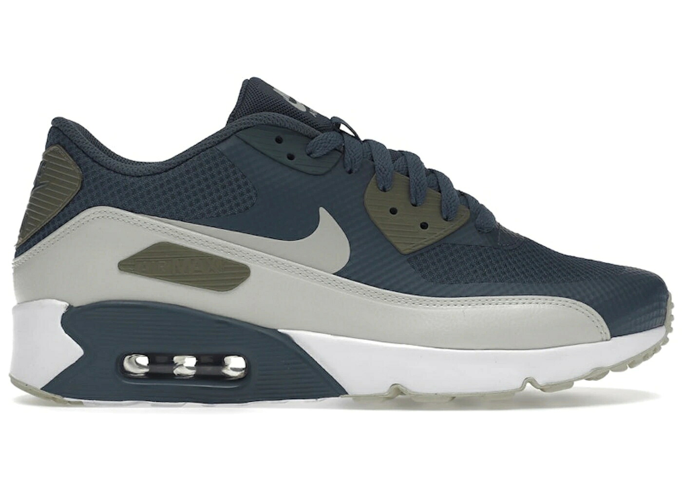 ナイキ マックス ウルトラ 青味 青み 稲荷 エア湖マックス 2.0 スニーカー メンズ NIKE AIR MAX 90 ULTRA BLUE FOX LIGHT BONE / BLUE FOX LIGHT BONE