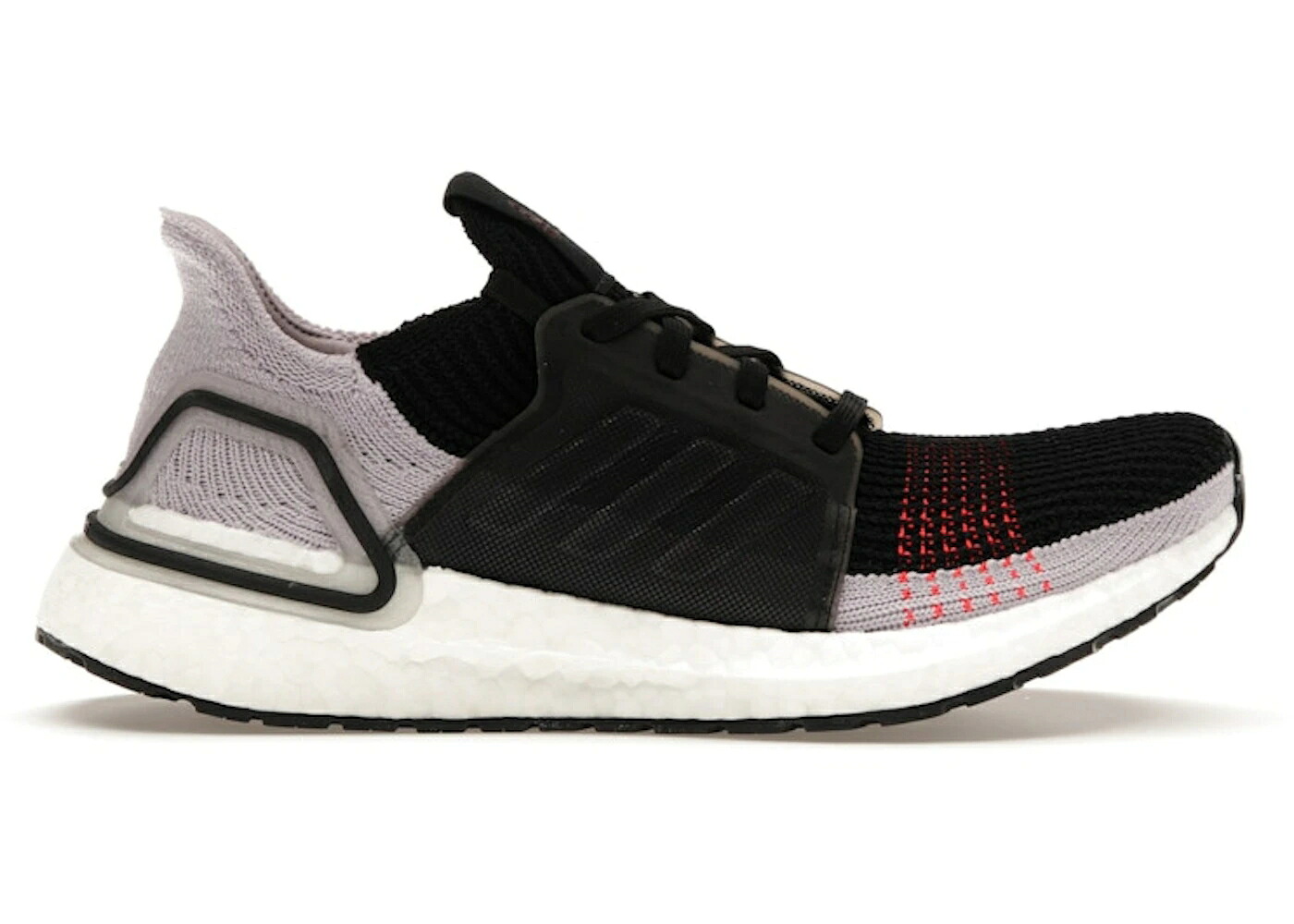 アディダス ウルトラ ブースト コア 黒色 ブラック 赤 レッド ウルトラブースト WOMEN'S スニーカー レディース ADIDAS ULTRA BOOST 19 SOFT VISION (WOMEN'S) / CORE BLACK SOFT VISION SOLAR RED|スニケス