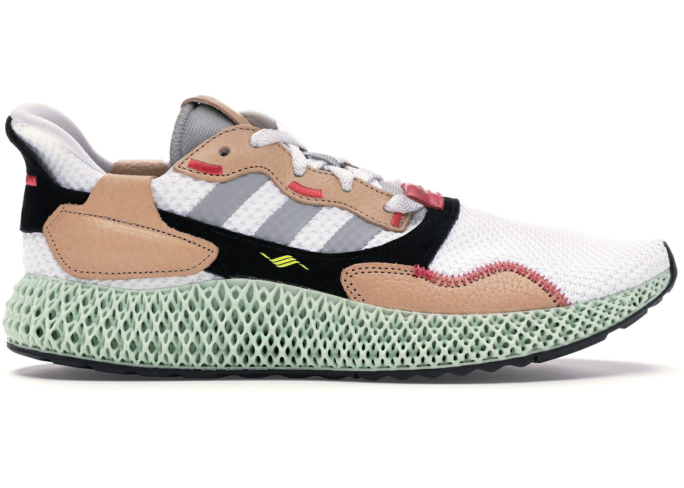 アディダス 白いこと 白いこと 自然的 スニーカー メンズ ADIDAS ZX 4000 4D HENDER SCHEME WHITE / WHITE NATURAL