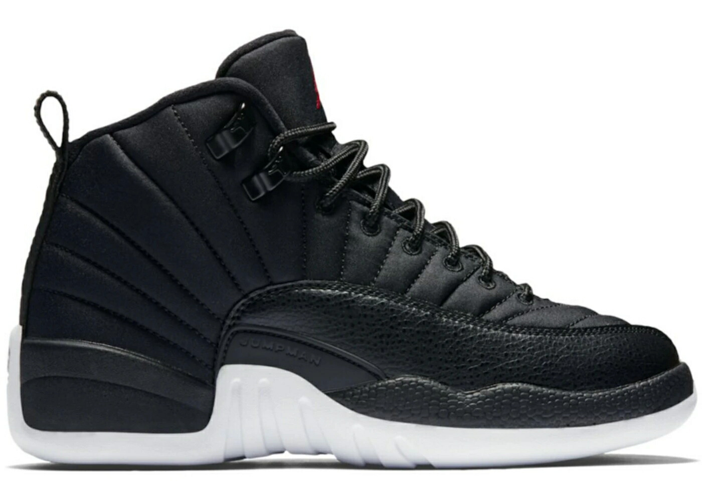 ナイキ ジョーダン ナイロン 黒色 ブラック 赤 レッド 白色 ホワイト ジュニア キッズ JORDAN 12 RETRO NYLON (GS) / BLACK GYM RED WHITE ベビー マタニティ スニーカー