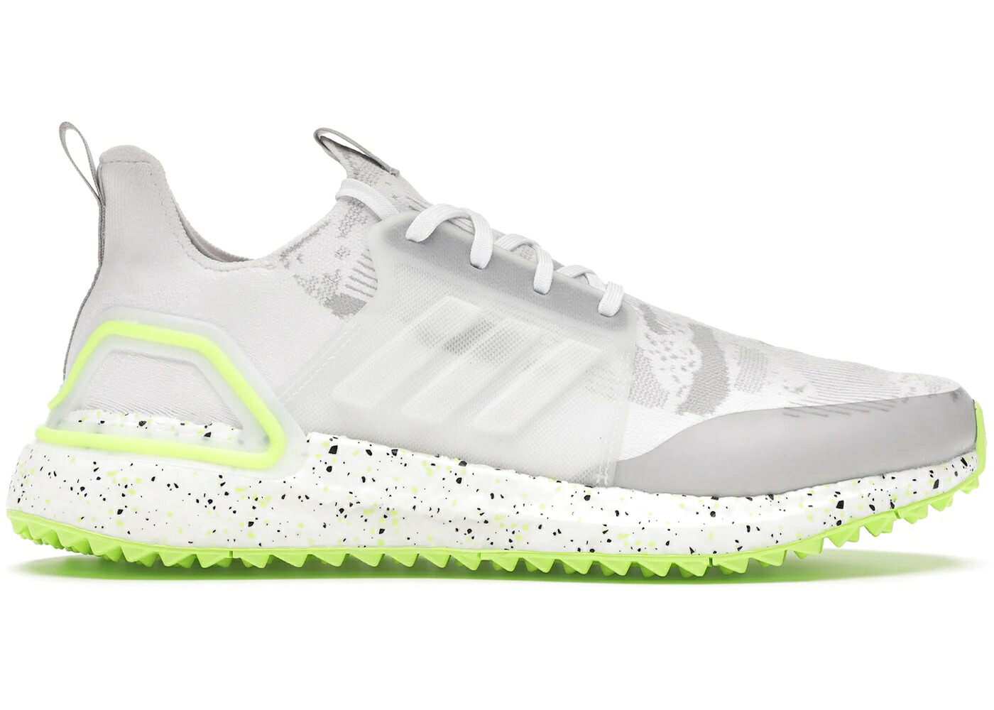 アディダス ウルトラ ブースト ゴルフ 白色 ホワイト 灰色 グレー 緑 グリーン ウルトラブースト スニーカー メンズ ADIDAS ULTRA BOOST VICE GOLF / WHITE GREY GREEN