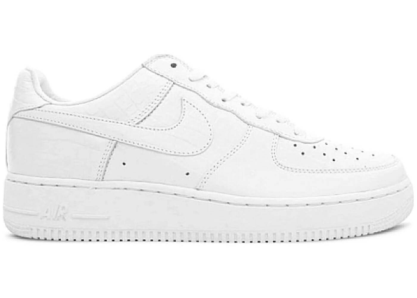 ナイキ 白色 ホワイト 灰色 グレー エアフォース スニーカー メンズ NIKE AIR FORCE 1 LOW HTM 2 WHITE CROC / WHITE WHITE NEUTRAL GREY