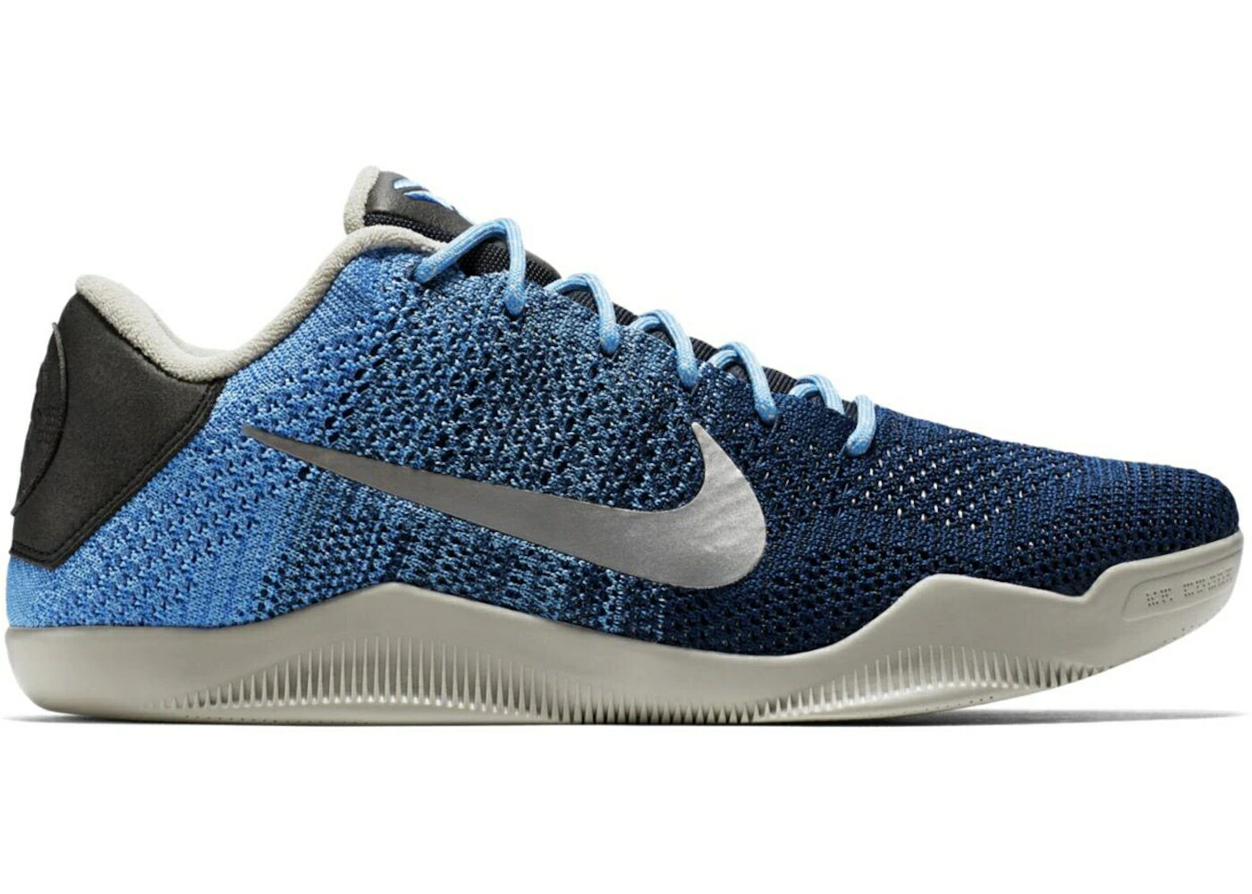 ナイキ コービー 青色 ブルー 銀色 シルバー スニーカー メンズ NIKE KOBE 11 BRAVE BLUE / BRAVE BLUE METALLIC SILVER